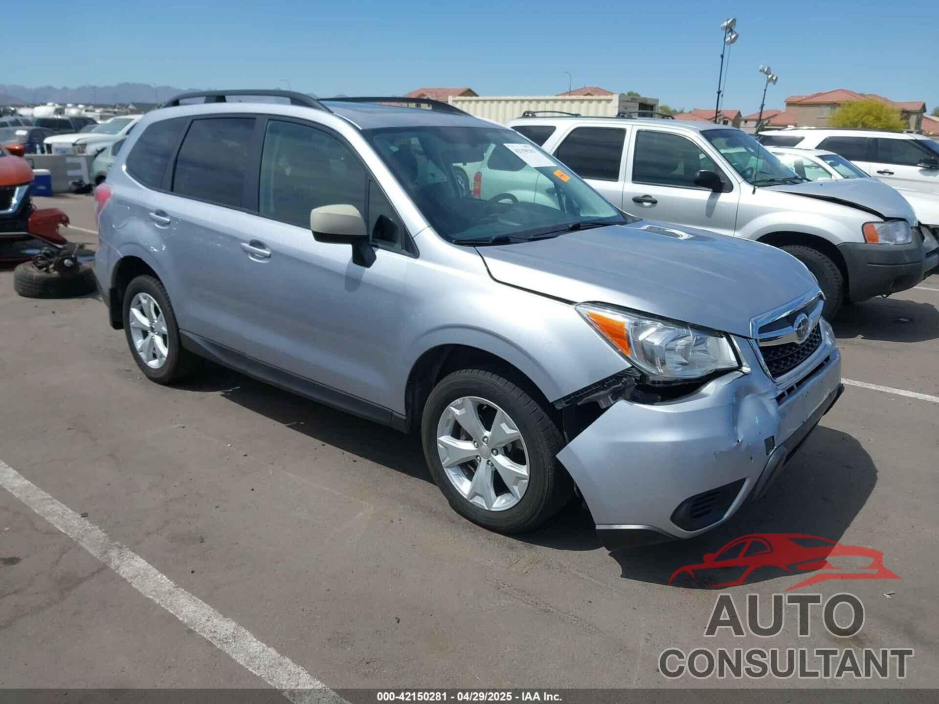 SUBARU FORESTER 2015 - JF2SJADC0FH826617