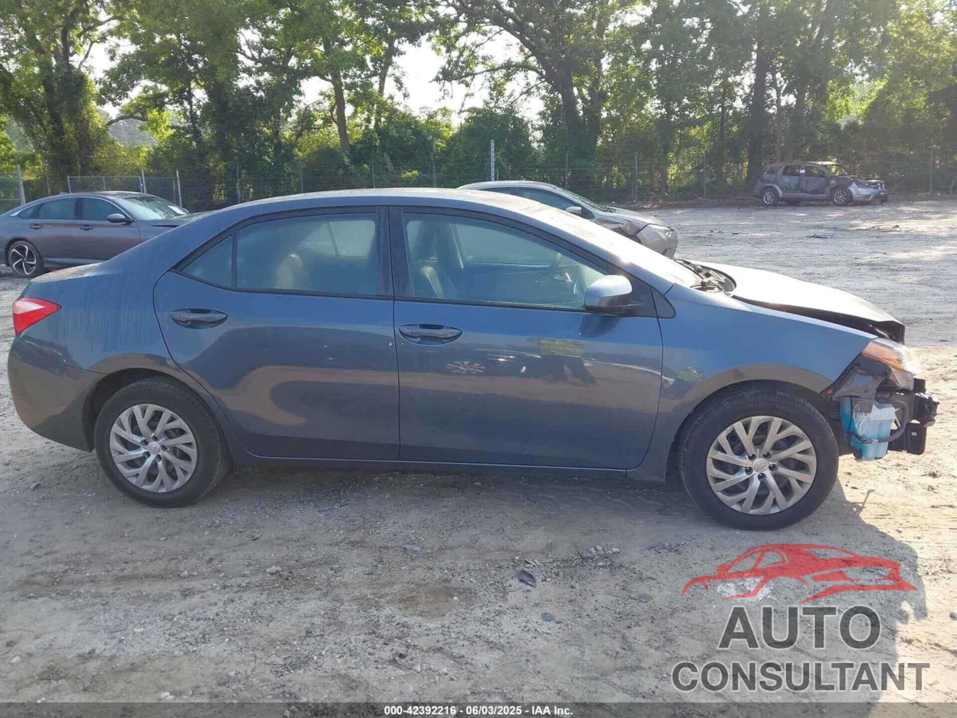 TOYOTA COROLLA 2019 - 2T1BURHE7KC203056