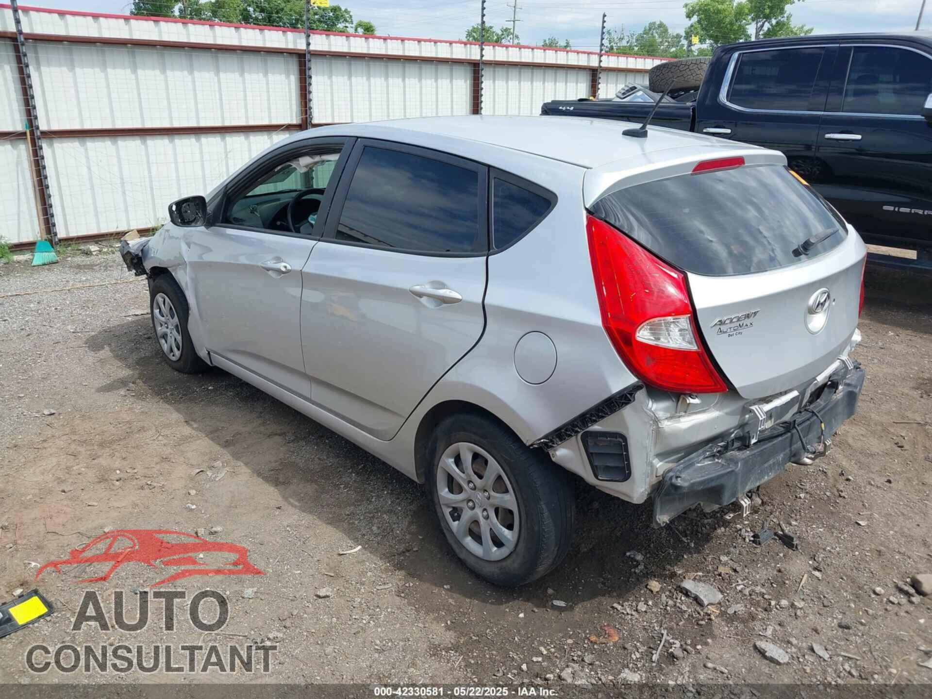 HYUNDAI ACCENT 2014 - KMHCT5AE4EU162995
