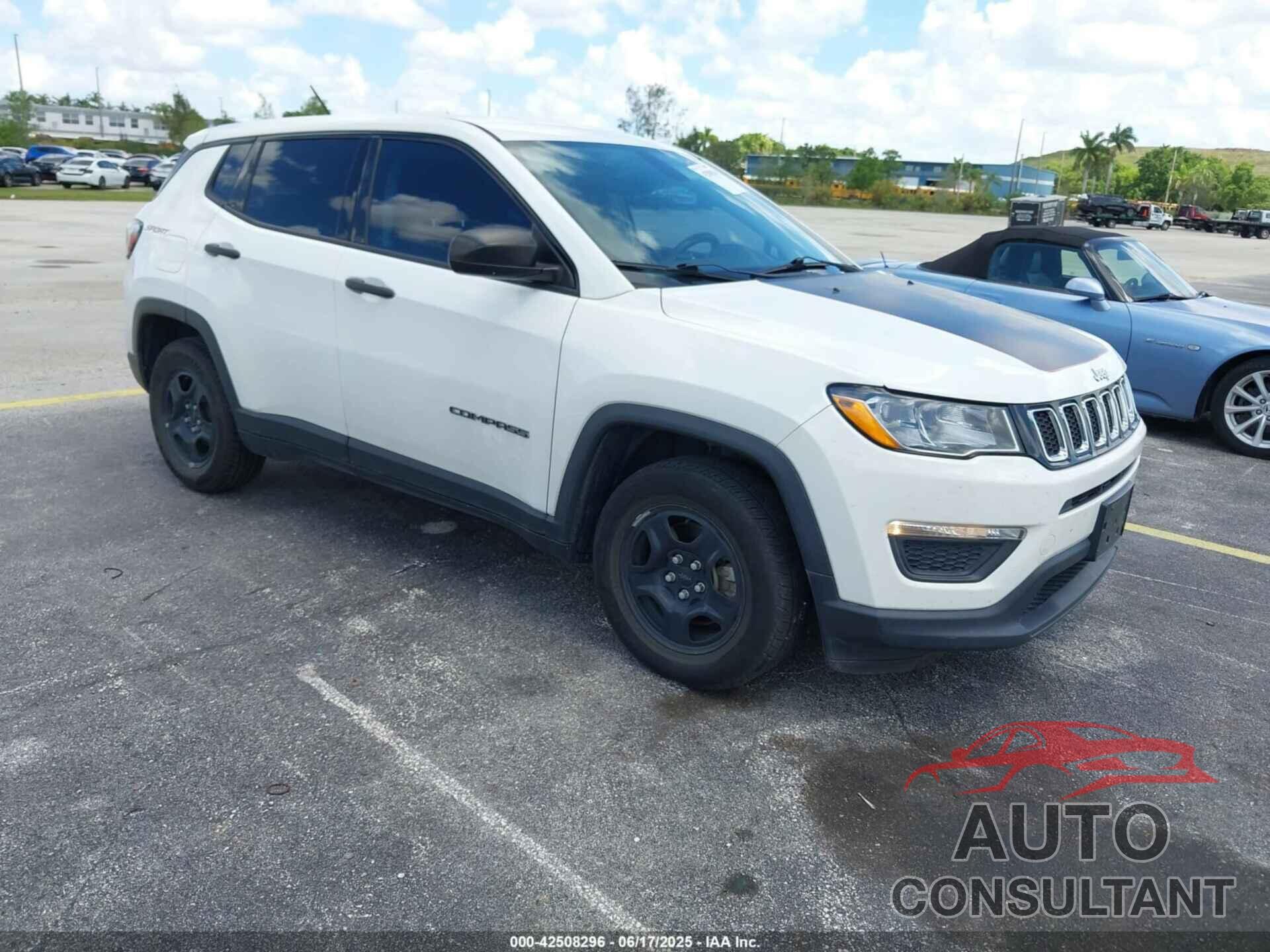 JEEP NEW COMPASS 2017 - 3C4NJCAB8HT661102