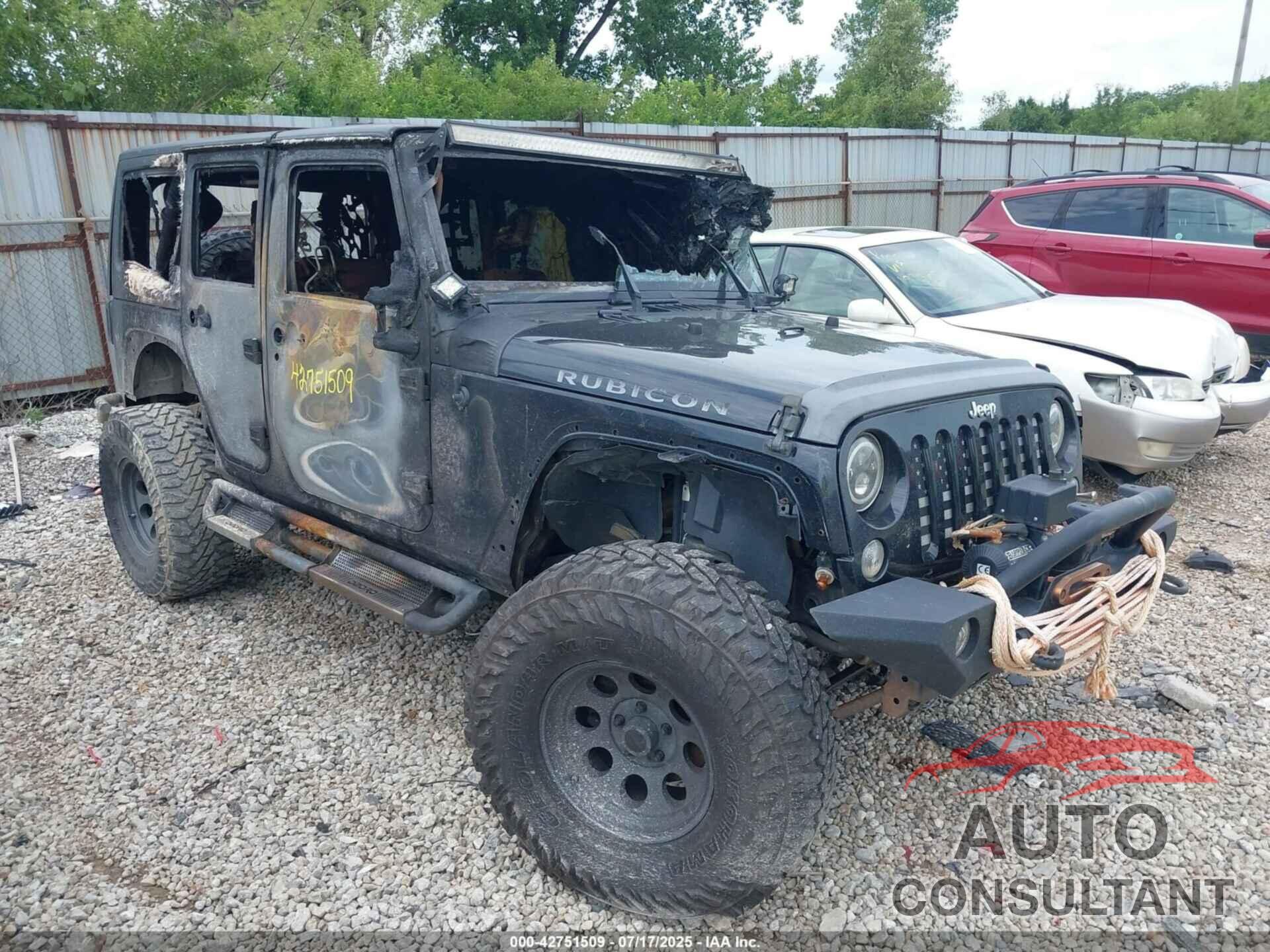 JEEP WRANGLER UNLIMITED 2016 - 1C4BJWFG2GL256307