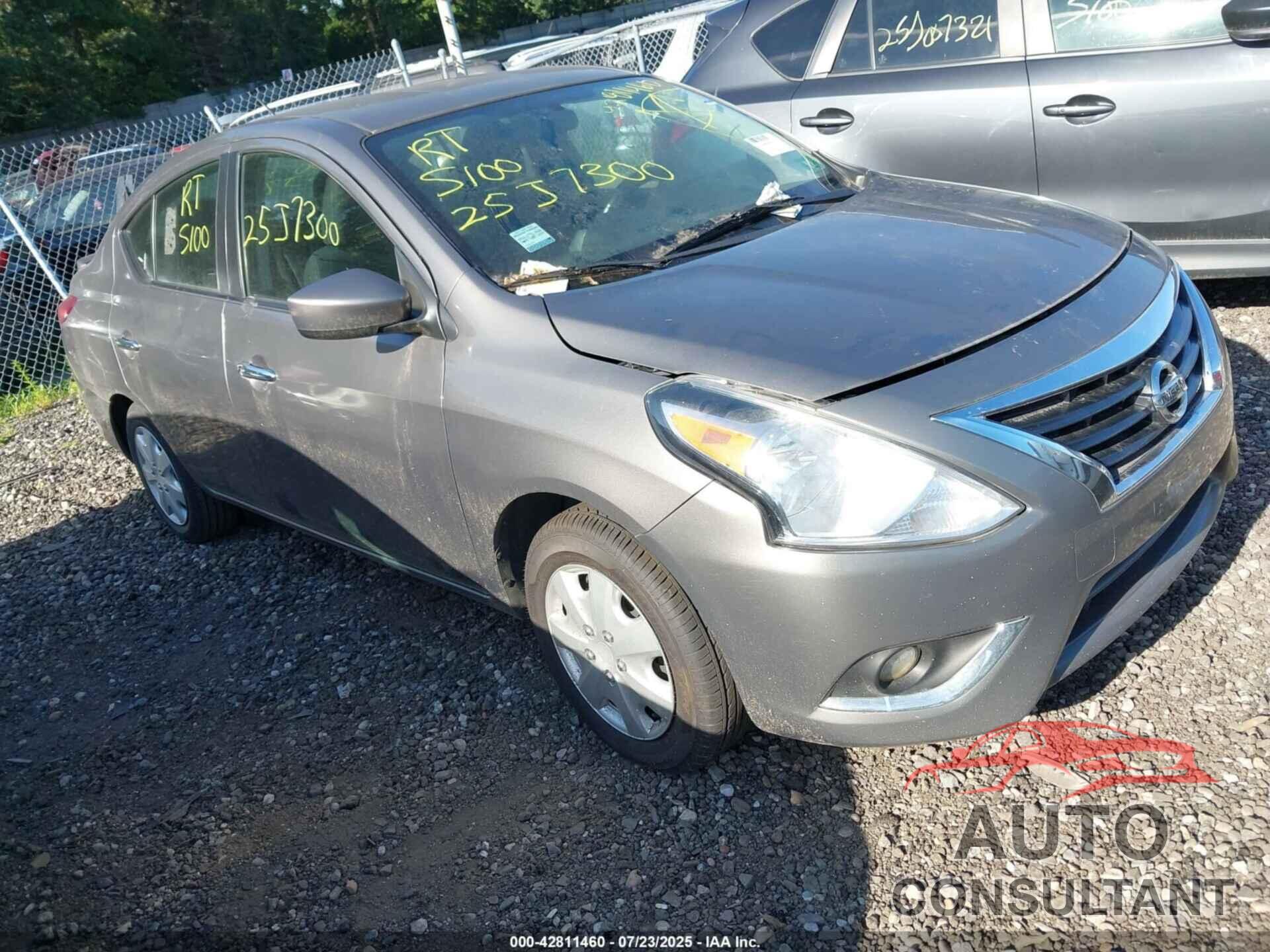 NISSAN VERSA 2016 - 3N1CN7AP3GL802979