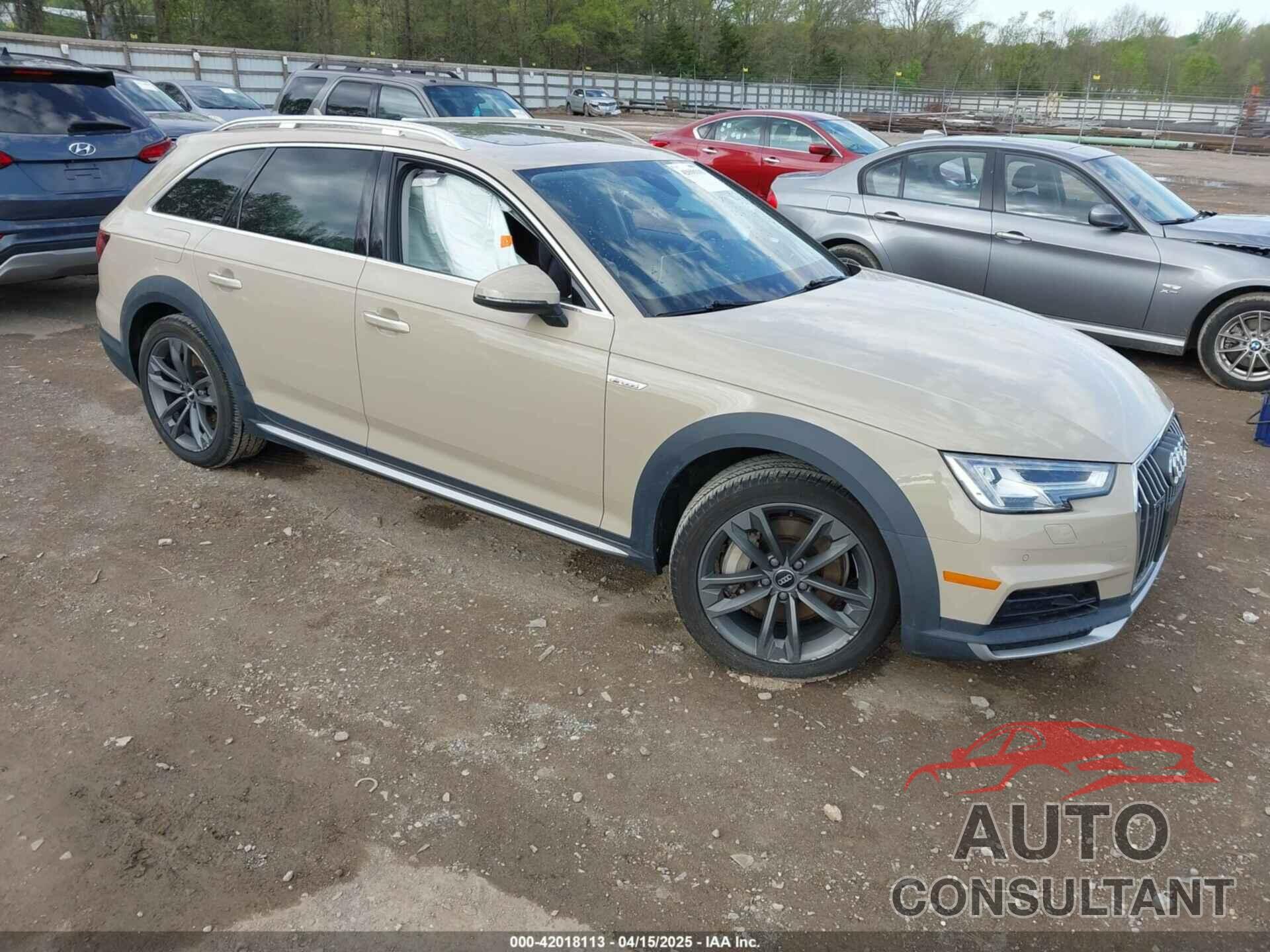 AUDI A4 ALLROAD 2018 - WA18NAF49JA196384
