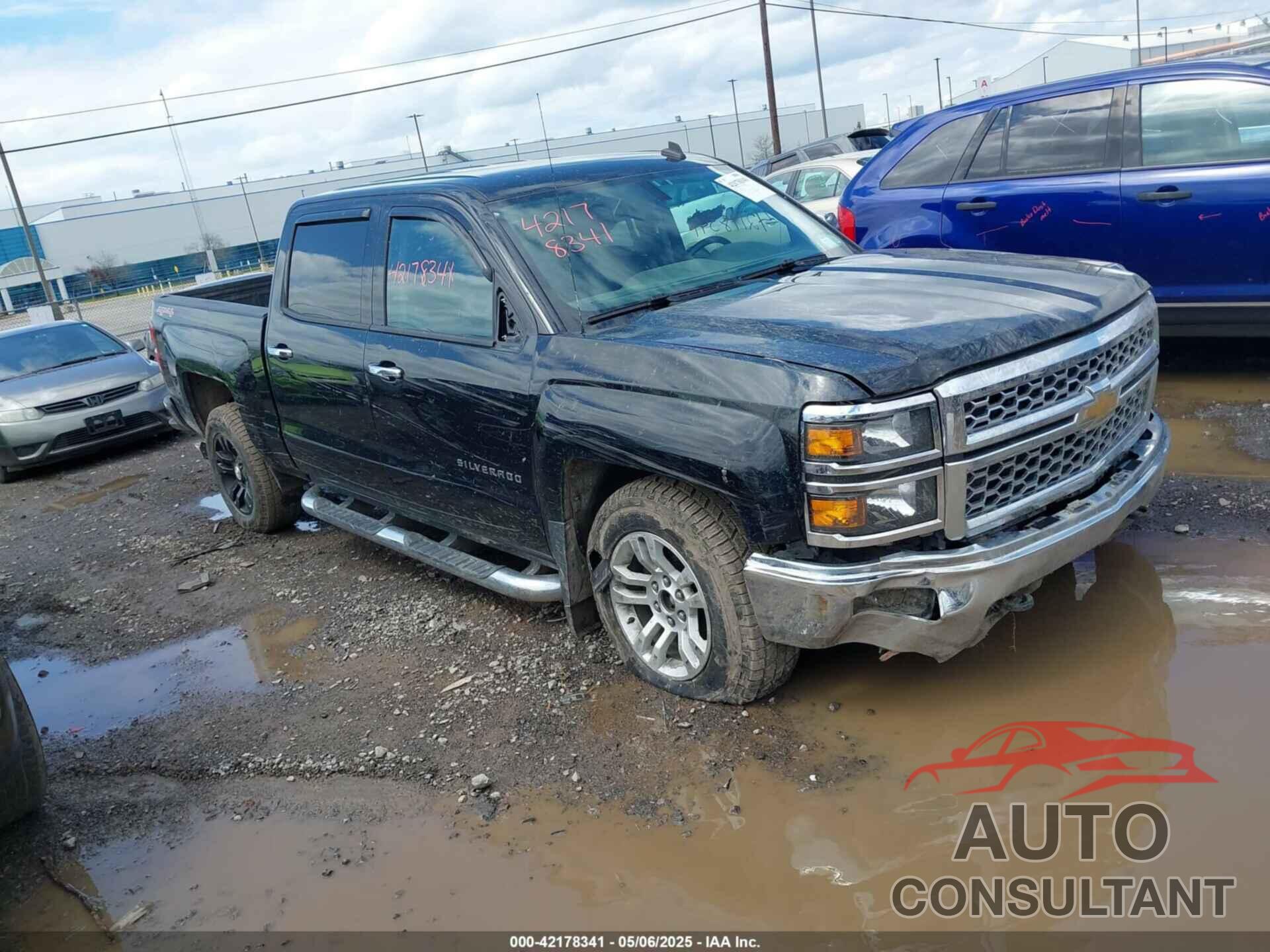 CHEVROLET SILVERADO 1500 2014 - 3GCUKREC8EG440215