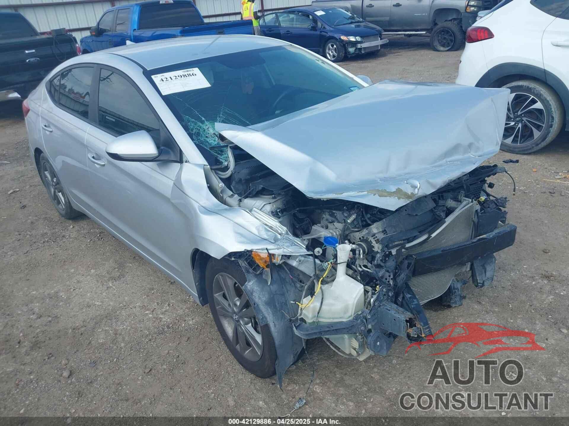 HYUNDAI ELANTRA 2017 - 5NPD84LF6HH111118
