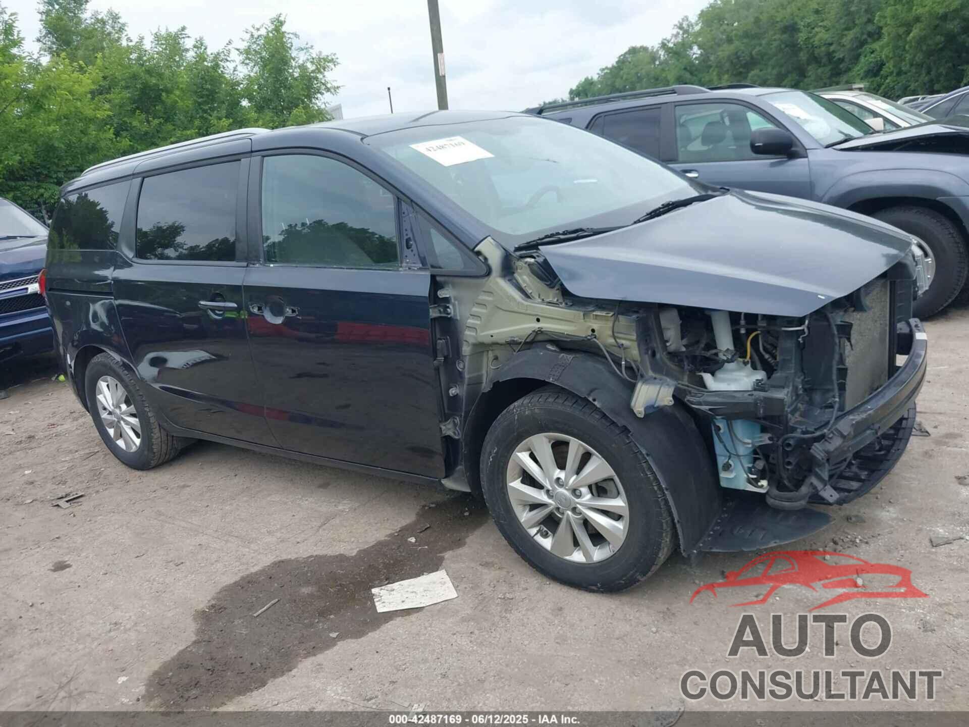 KIA SEDONA 2016 - KNDMB5C13G6119486