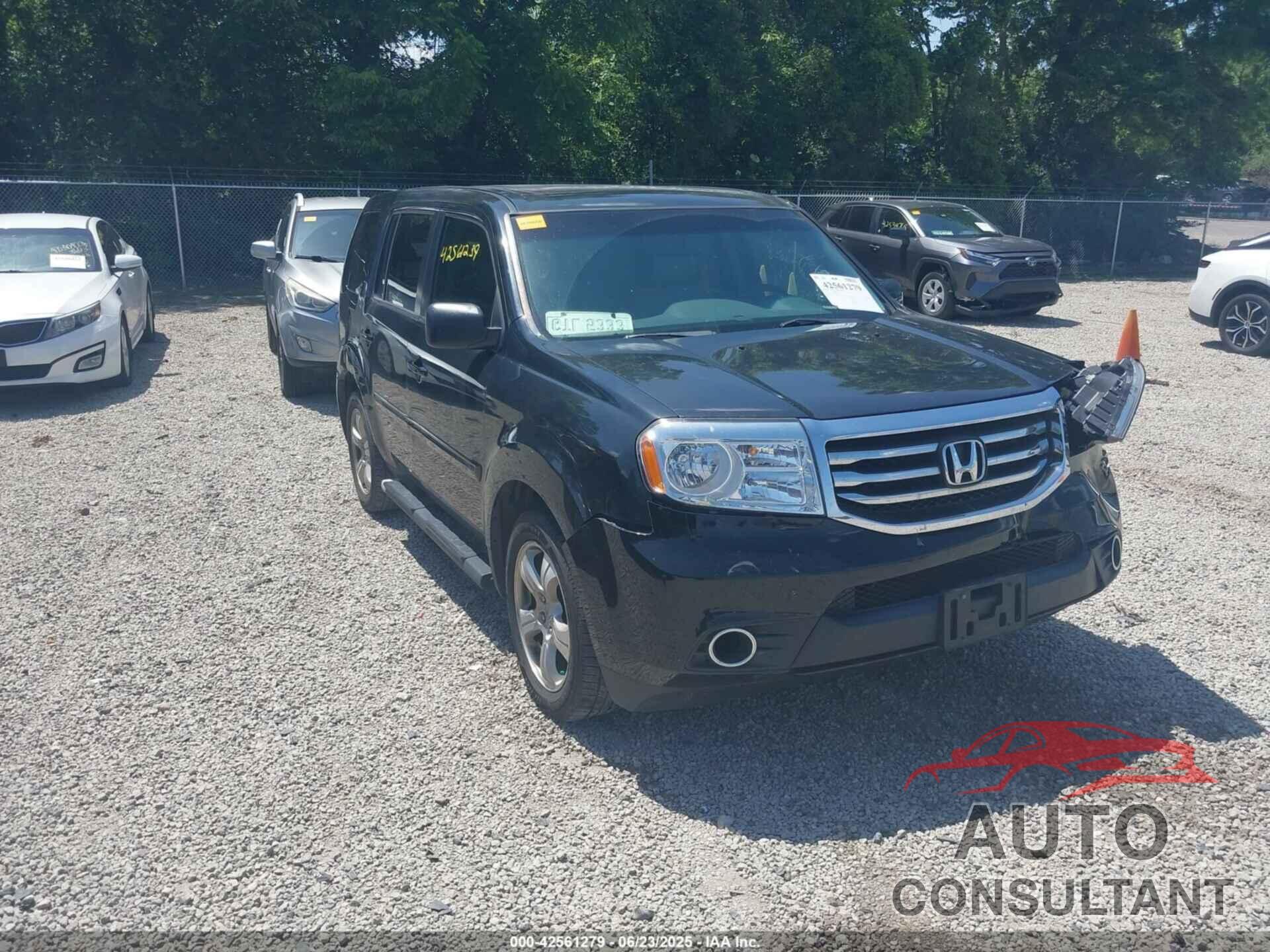 HONDA PILOT 2013 - 5FNYF4H69DB024242