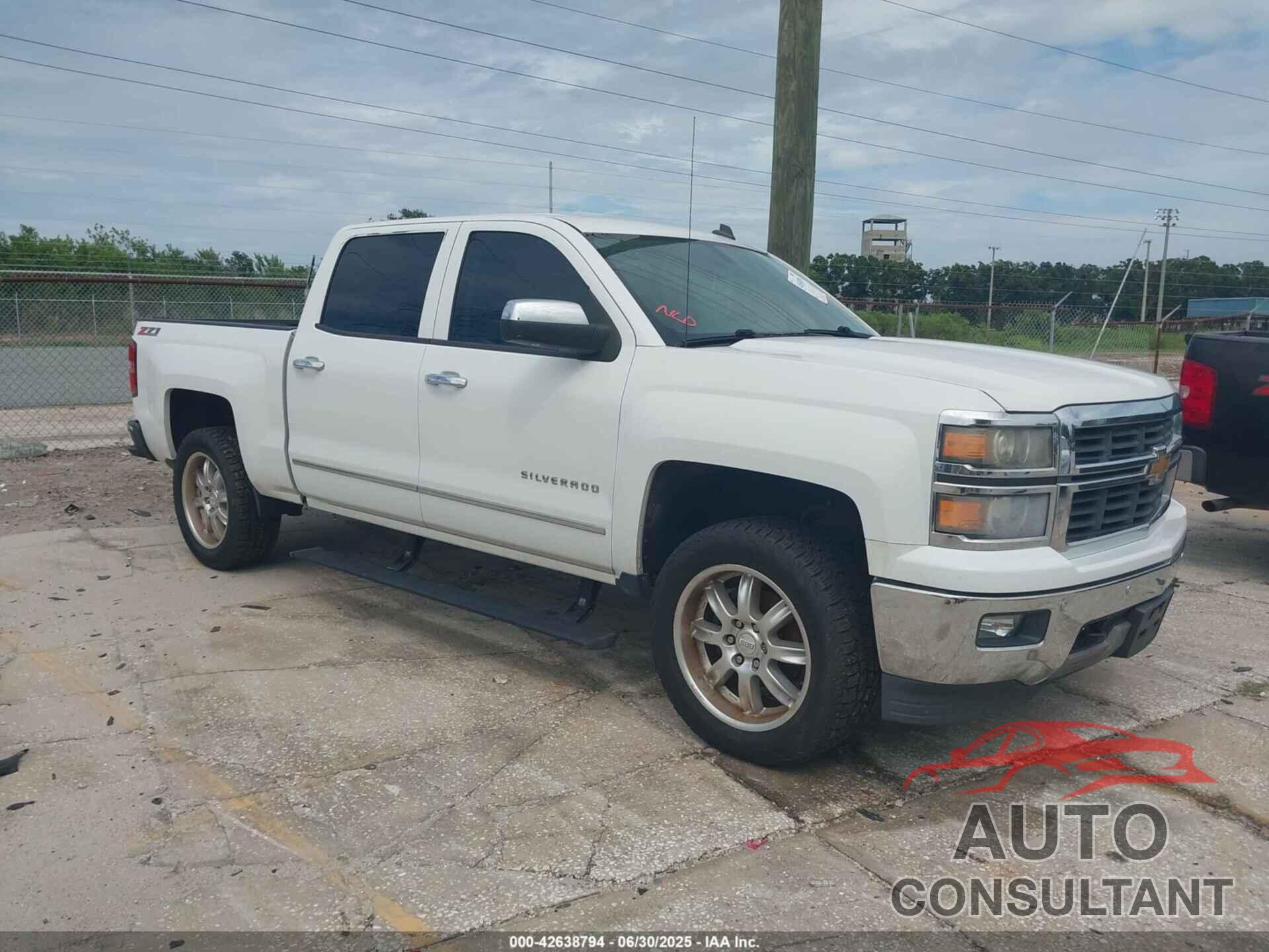 CHEVROLET SILVERADO 1500 2014 - 3GCUKSEC5EG390266