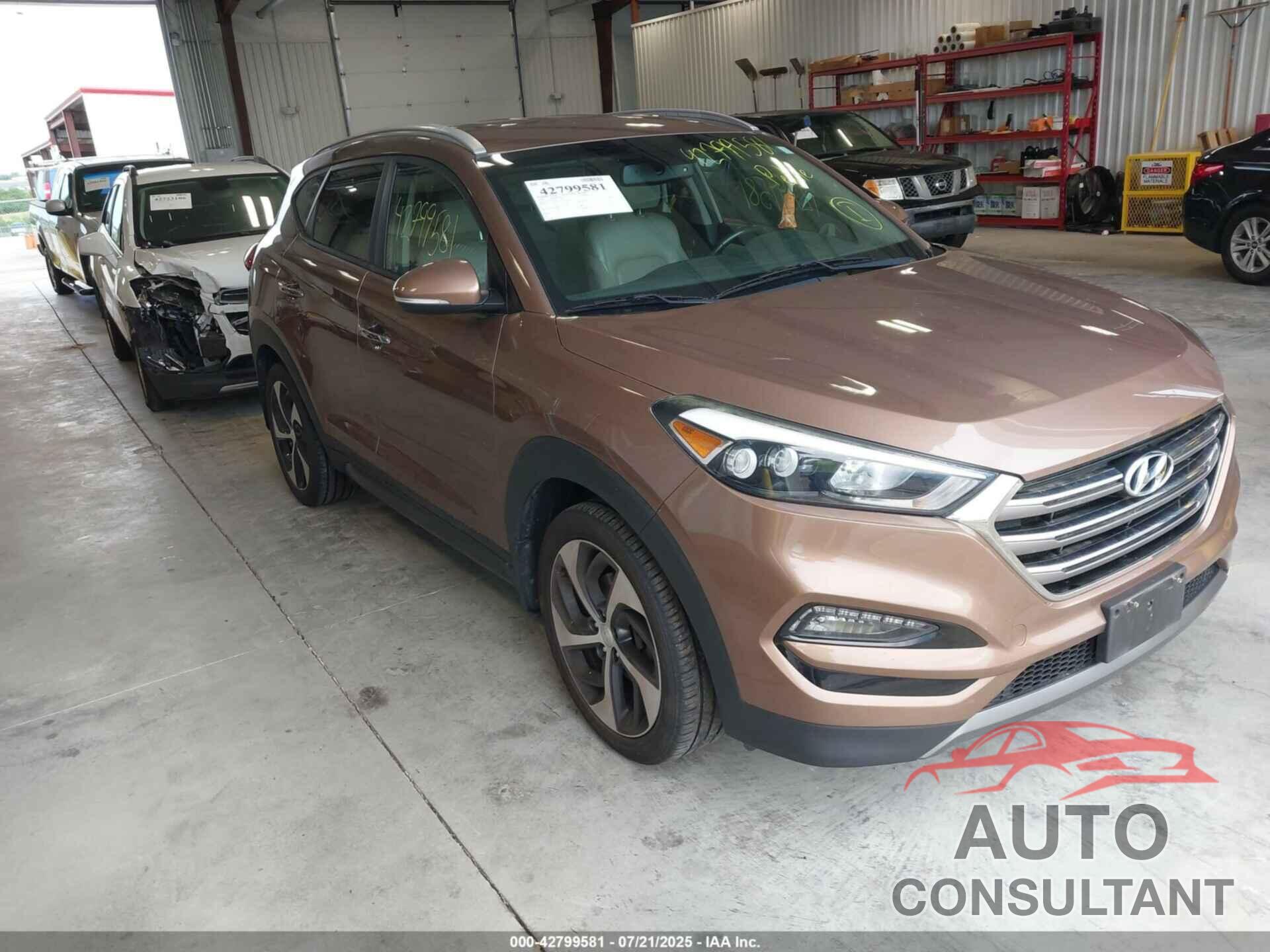 HYUNDAI TUCSON 2016 - KM8J3CA26GU143093