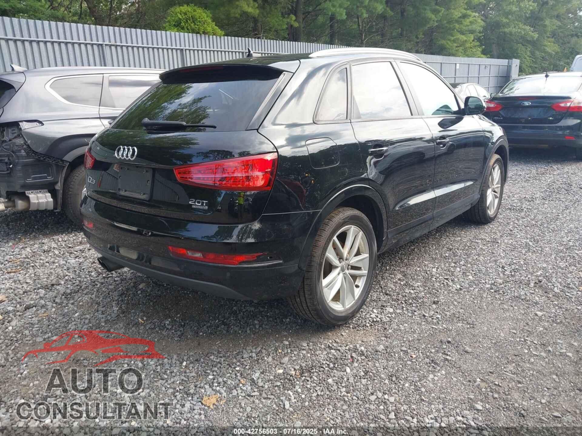 AUDI Q3 2017 - WA1ECCFS4HR007736
