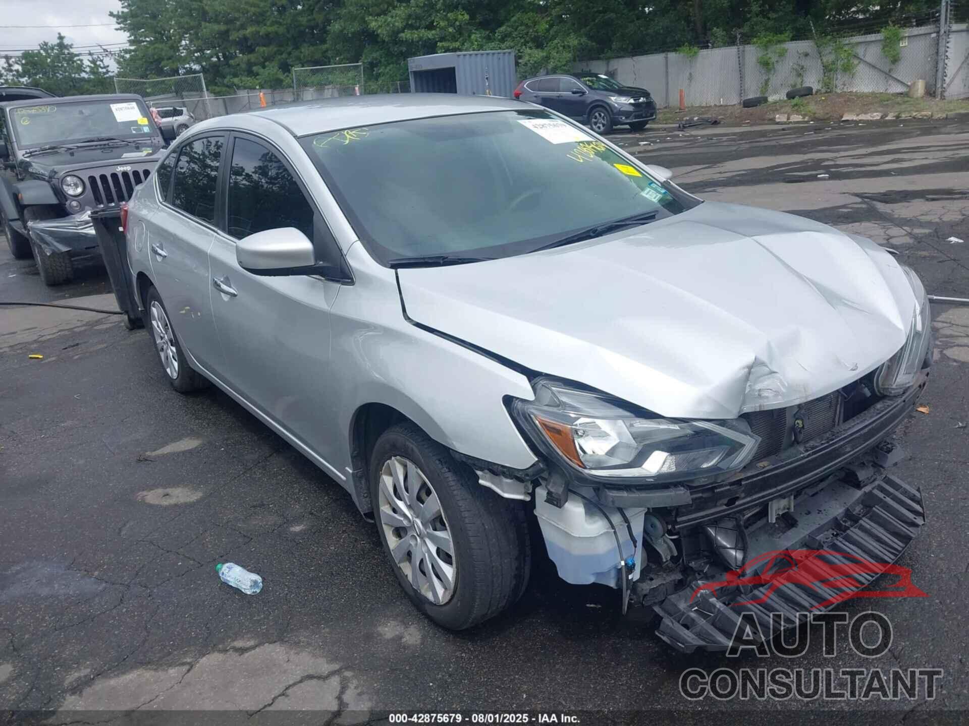 NISSAN SENTRA 2019 - 3N1AB7AP5KY457255