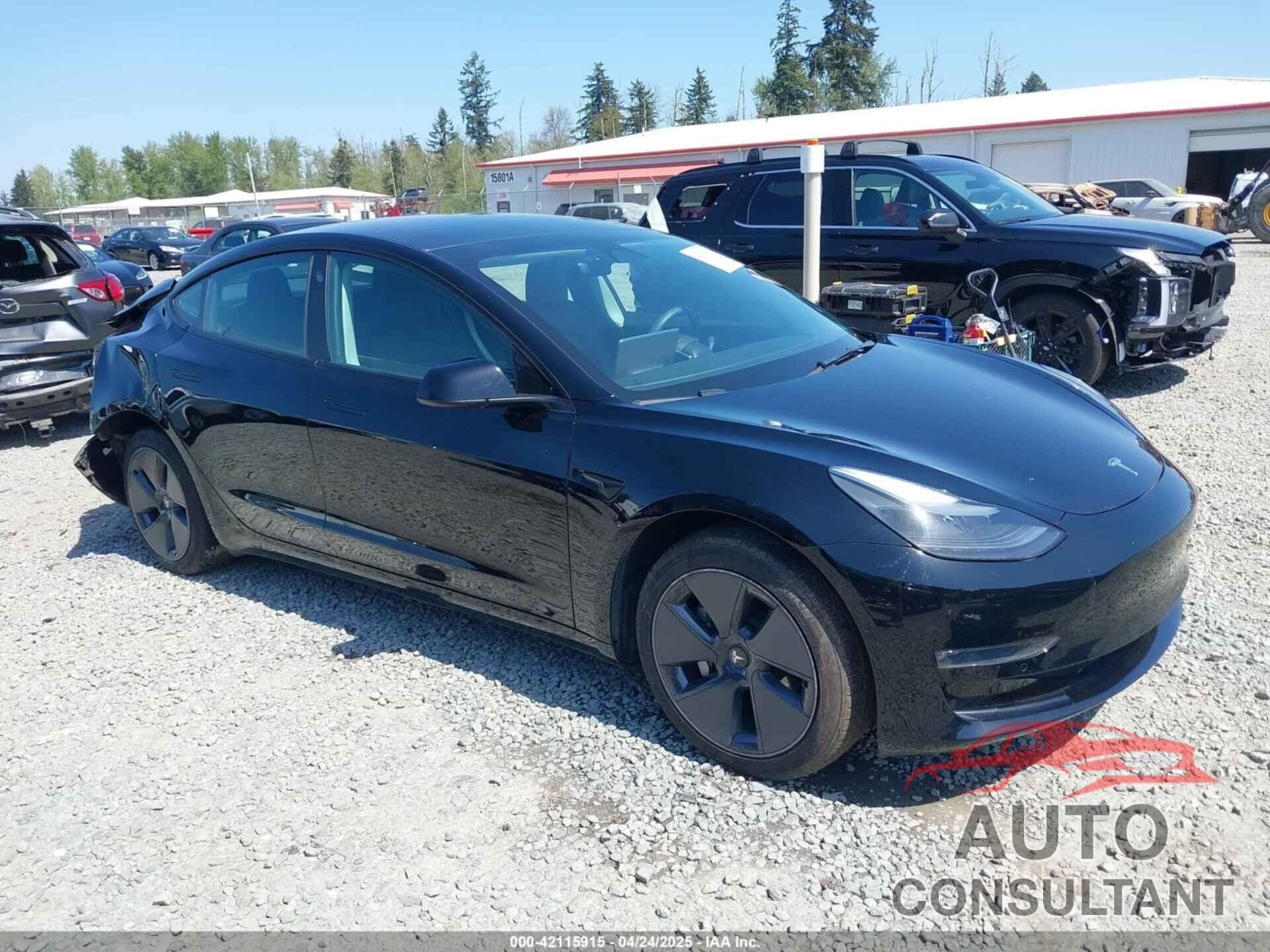 TESLA MODEL 3 2022 - 5YJ3E1EB7NF241996