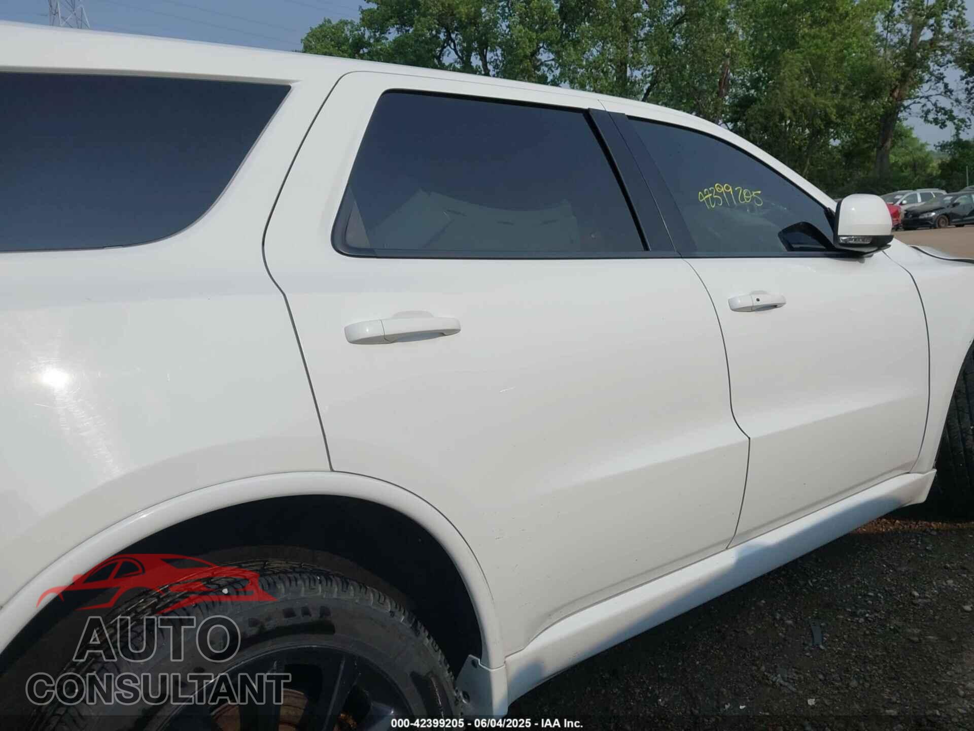 DODGE DURANGO 2017 - 1C4SDJCT7HC898695