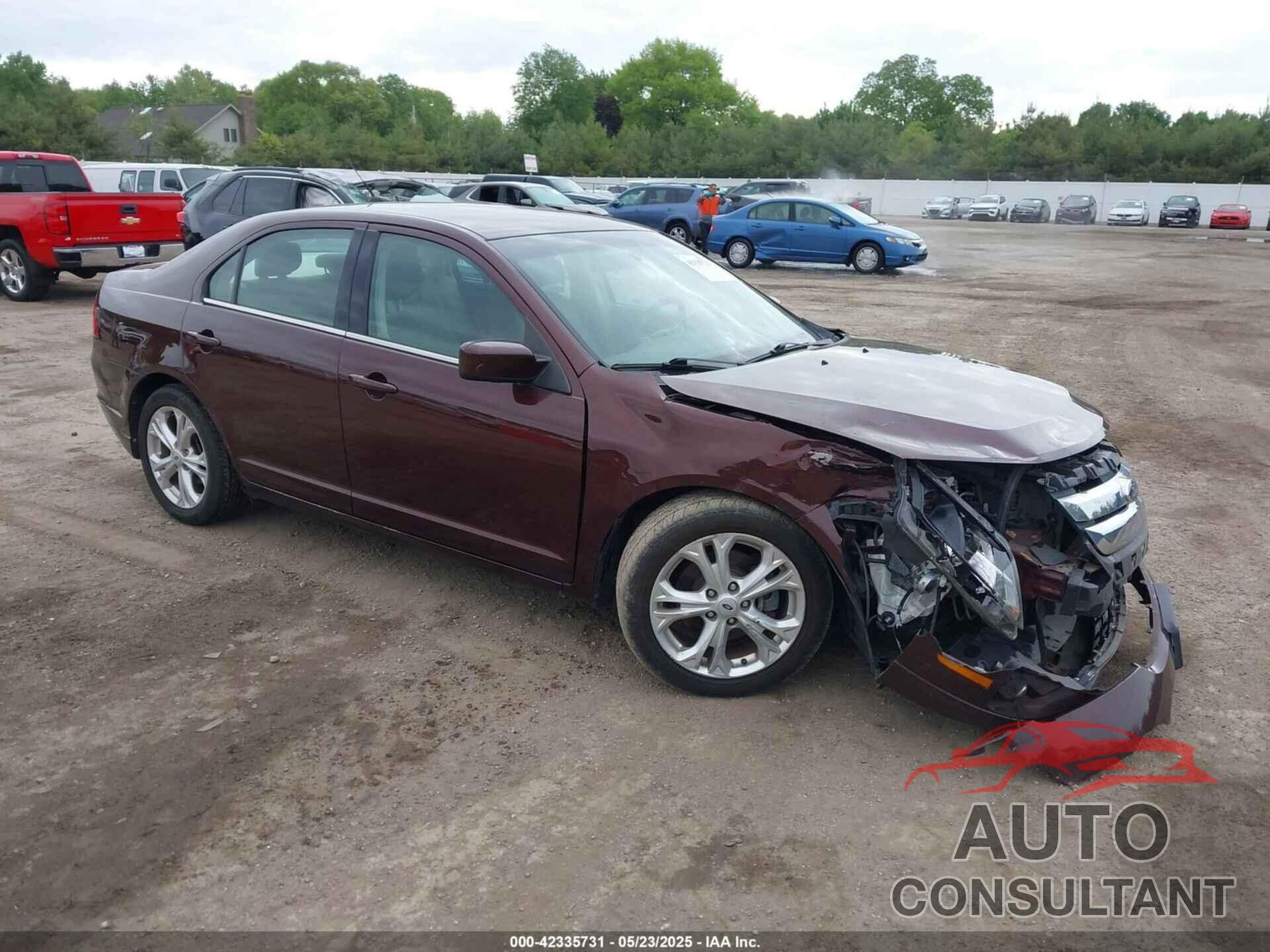 FORD FUSION 2012 - 3FAHP0HA7CR219821