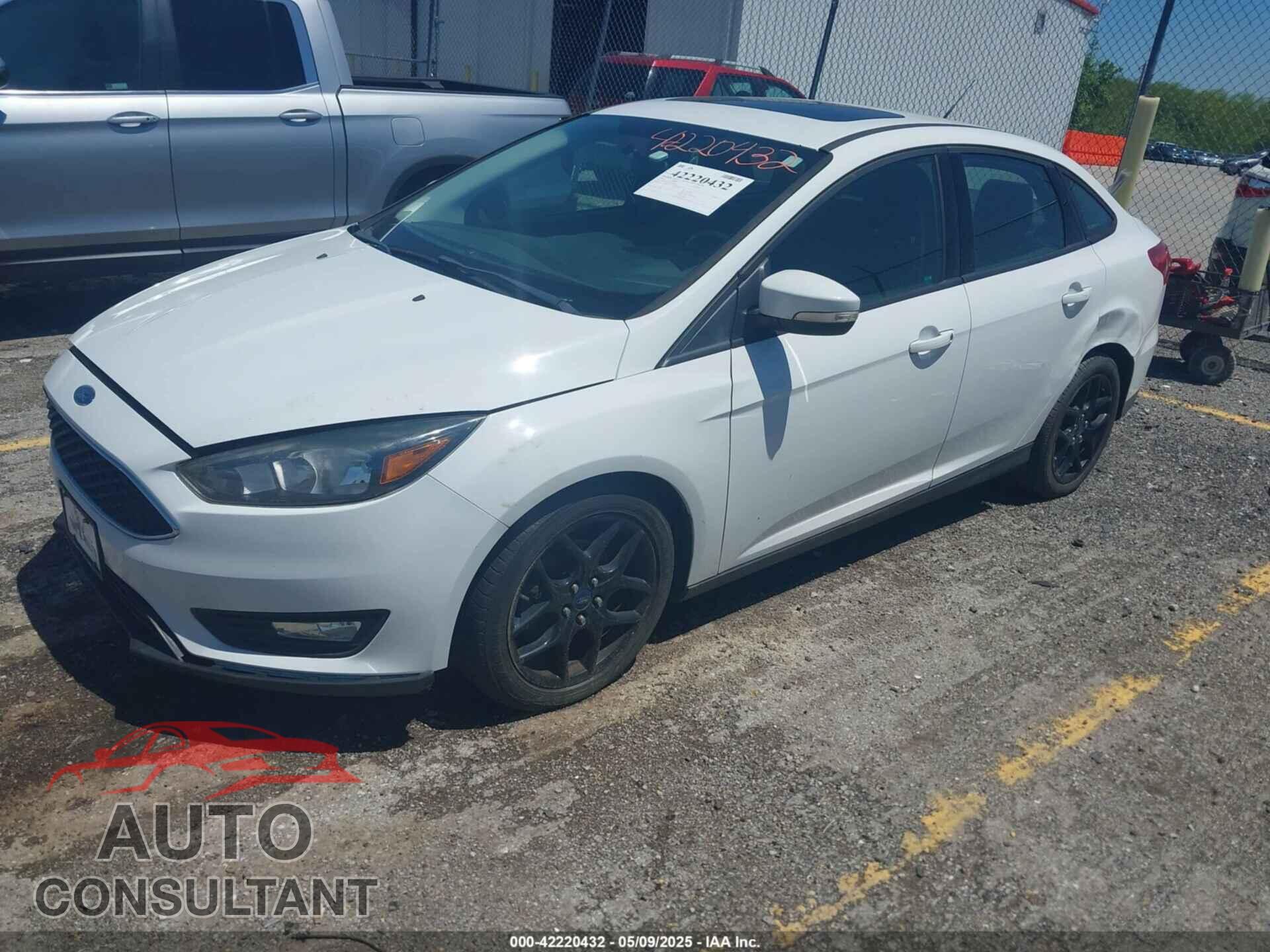 FORD FOCUS 2016 - 1FADP3F25GL354506