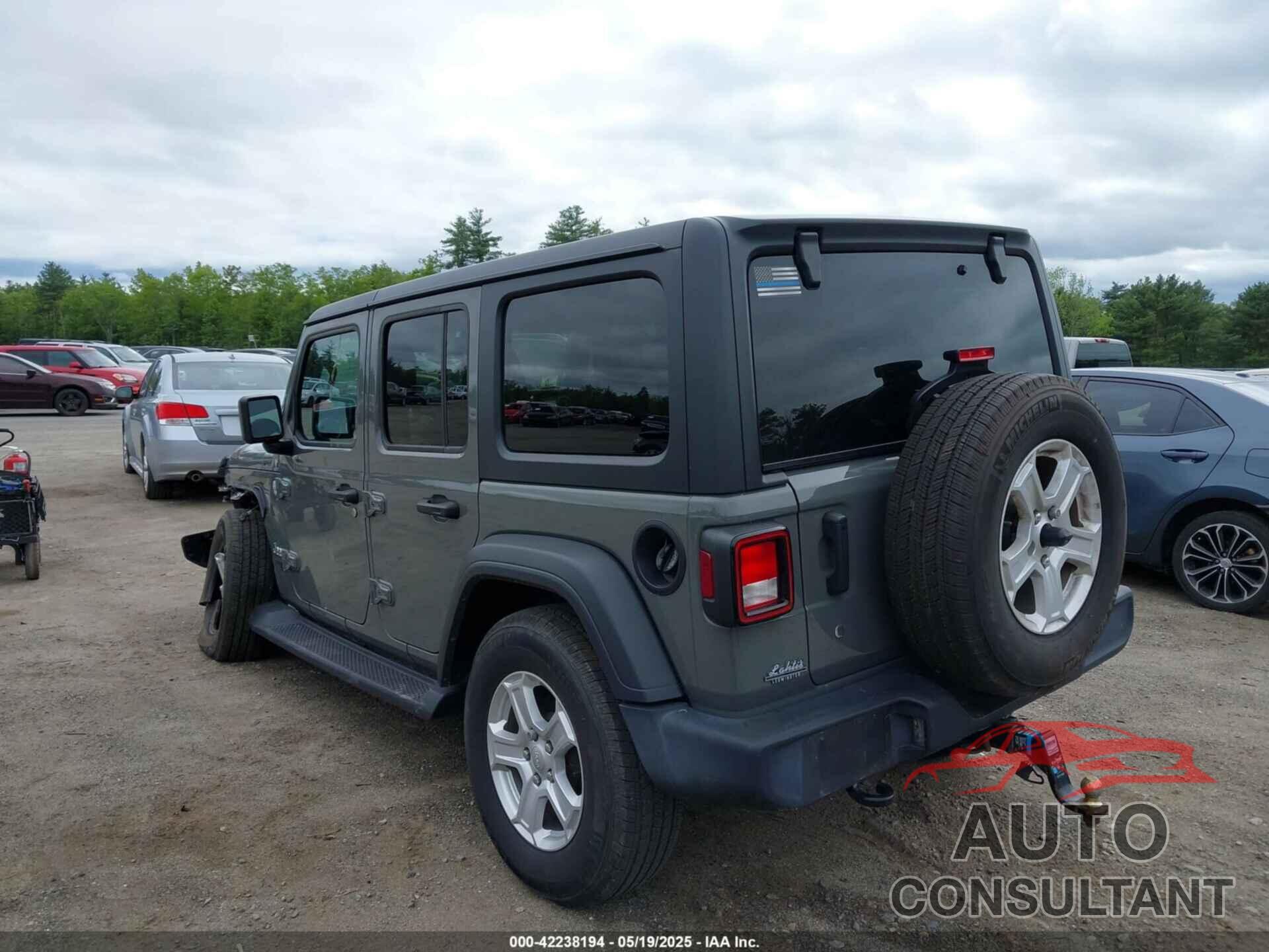 JEEP WRANGLER UNLIMITED 2020 - 1C4HJXDG5LW187222