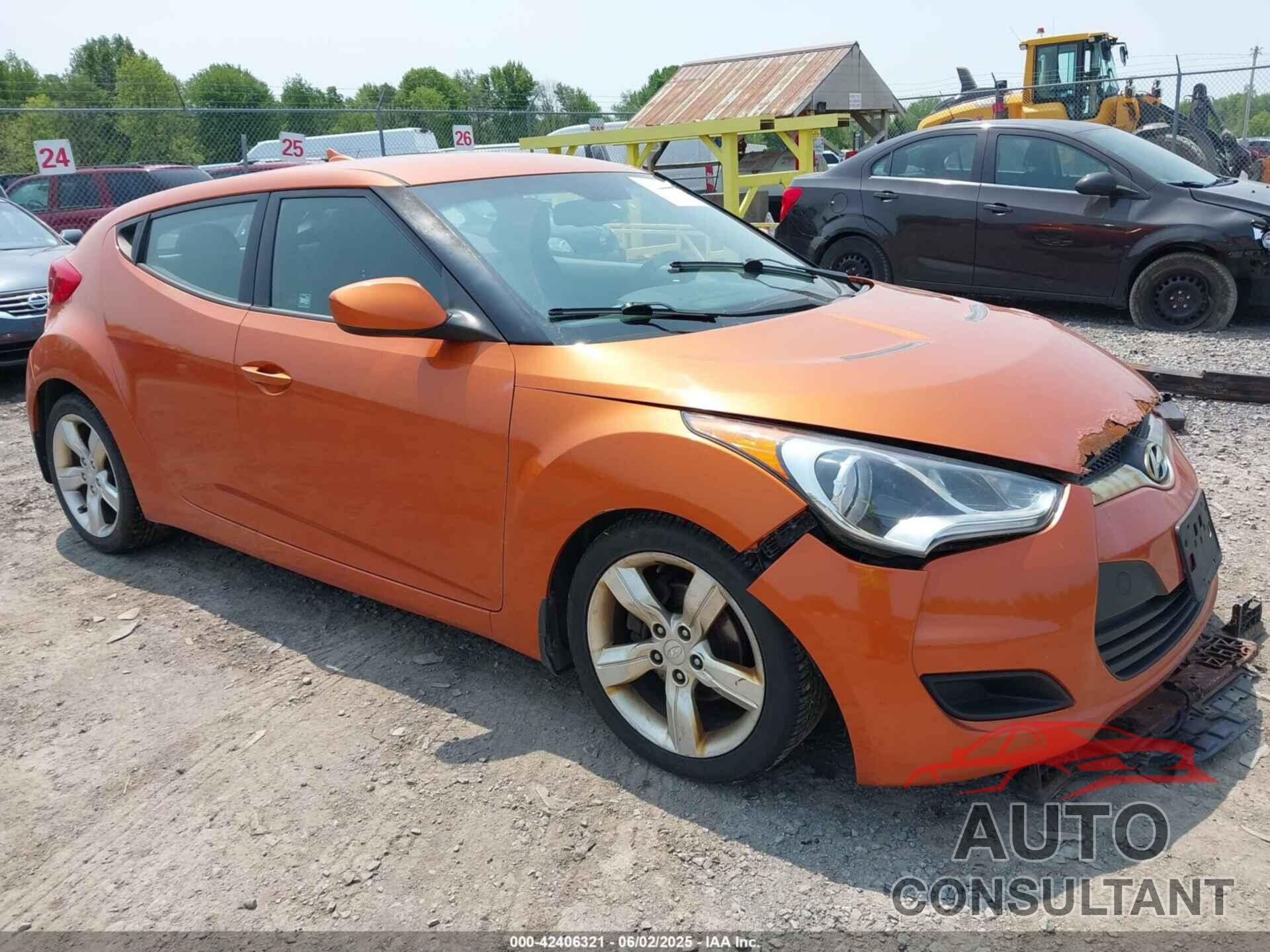 HYUNDAI VELOSTER 2012 - KMHTC6AD0CU043402