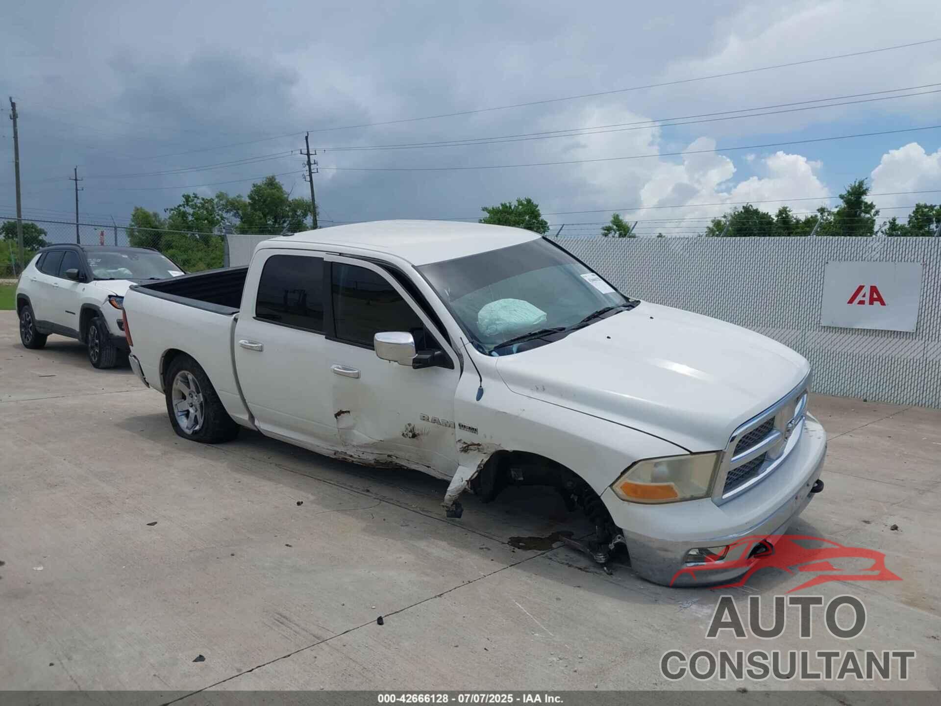 DODGE RAM 1500 2009 - 1D3HV13T39S702516
