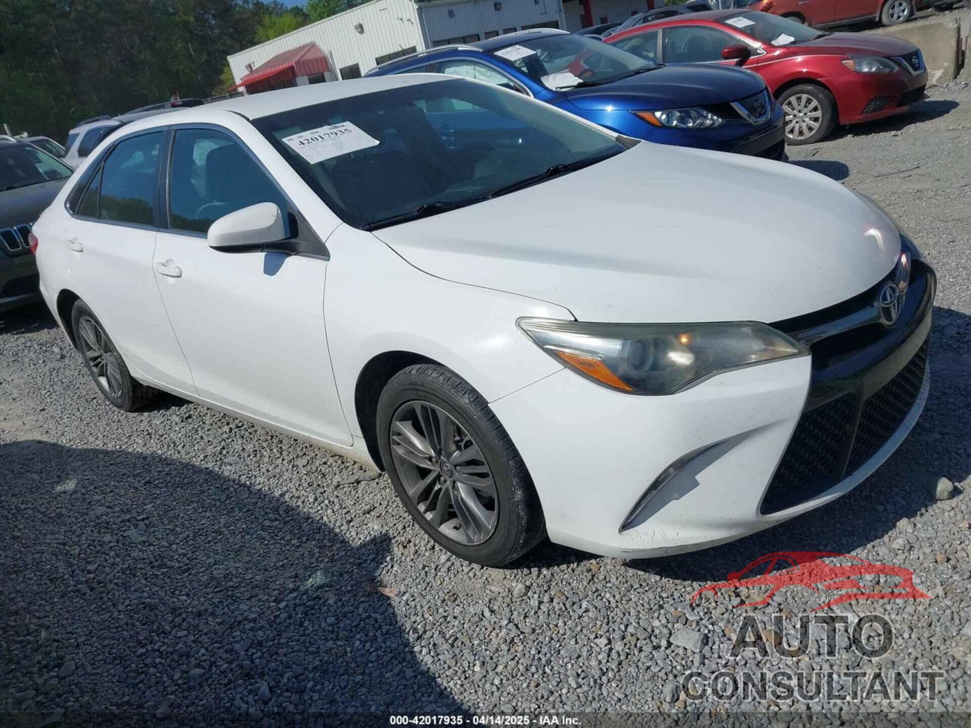 TOYOTA CAMRY 2015 - 4T1BF1FK2FU880654