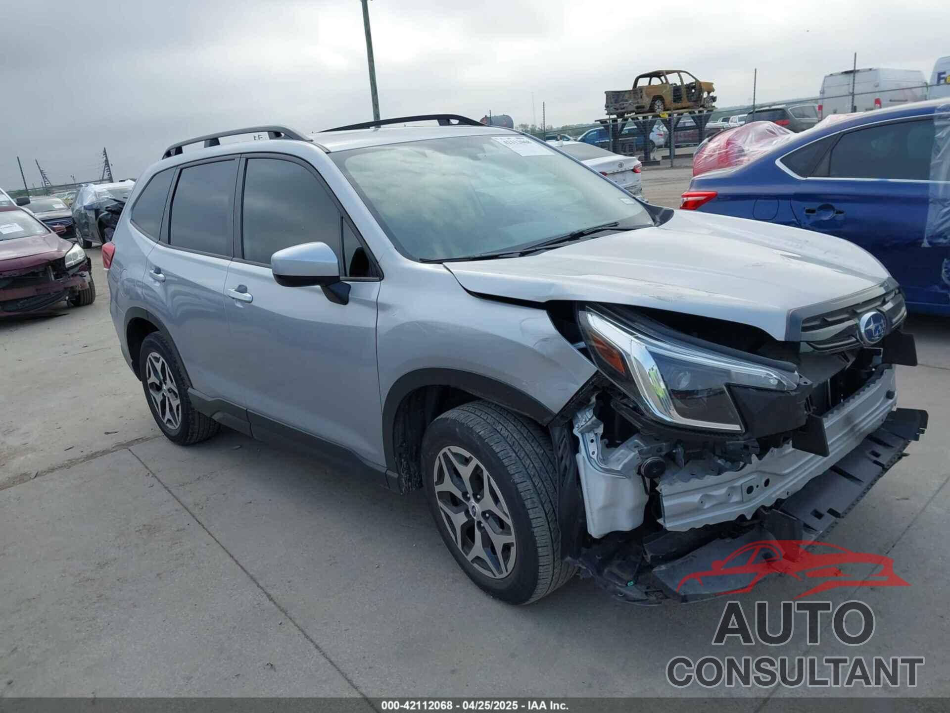 SUBARU FORESTER 2022 - JF2SKAEC4NH457903