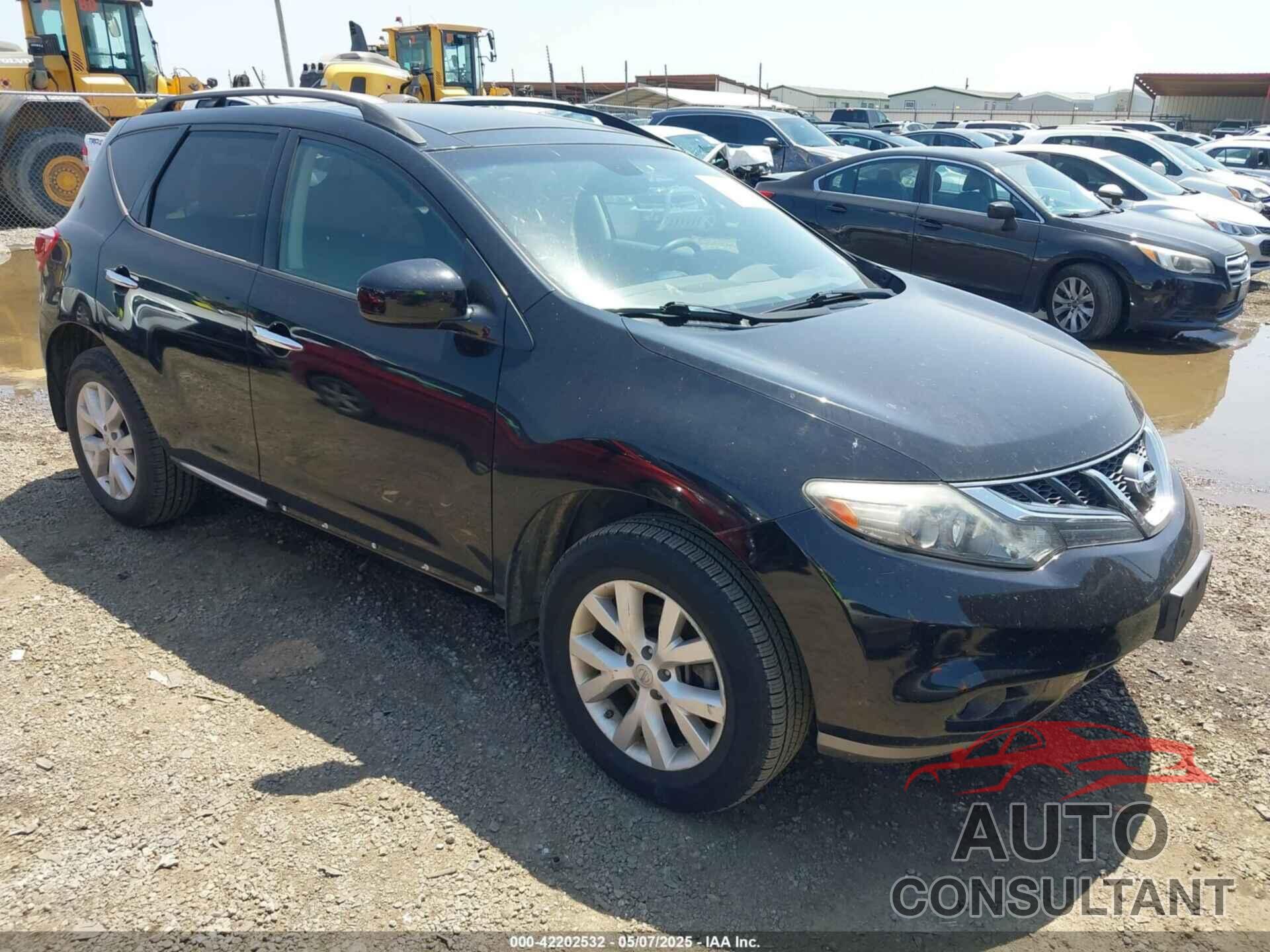 NISSAN MURANO 2011 - JN8AZ1MW3BW156312