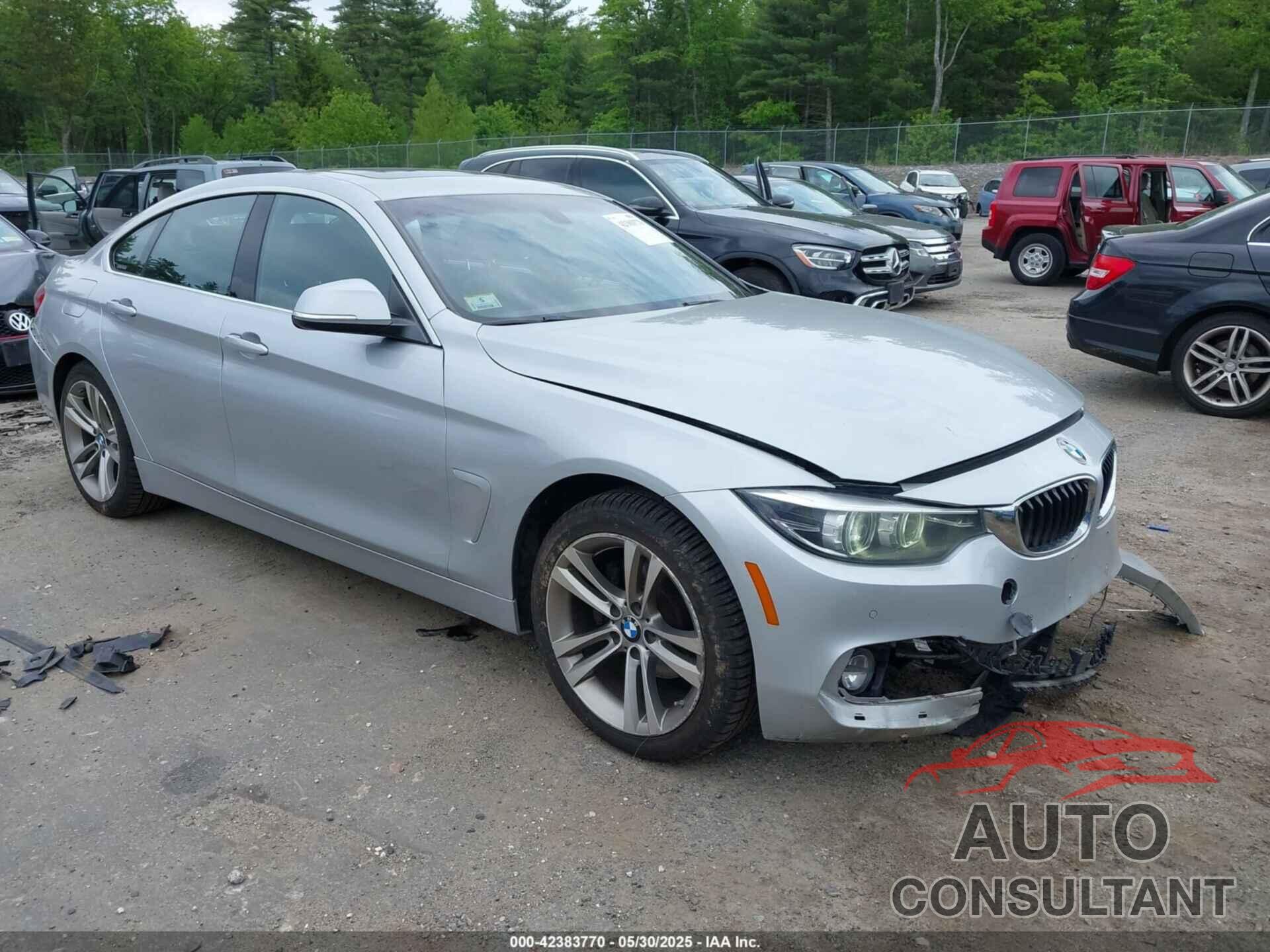 BMW 430I GRAN COUPE 2018 - WBA4J3C52JBG91061