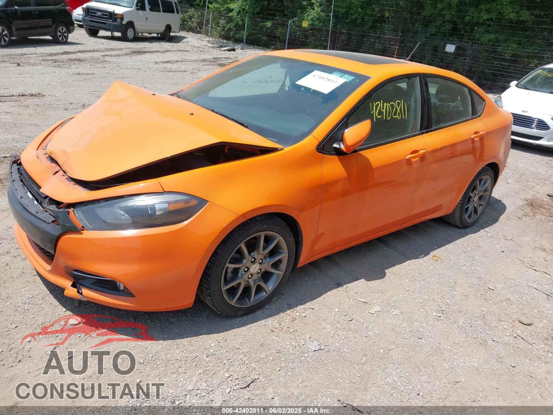 DODGE DART 2014 - 1C3CDFBB2ED692933