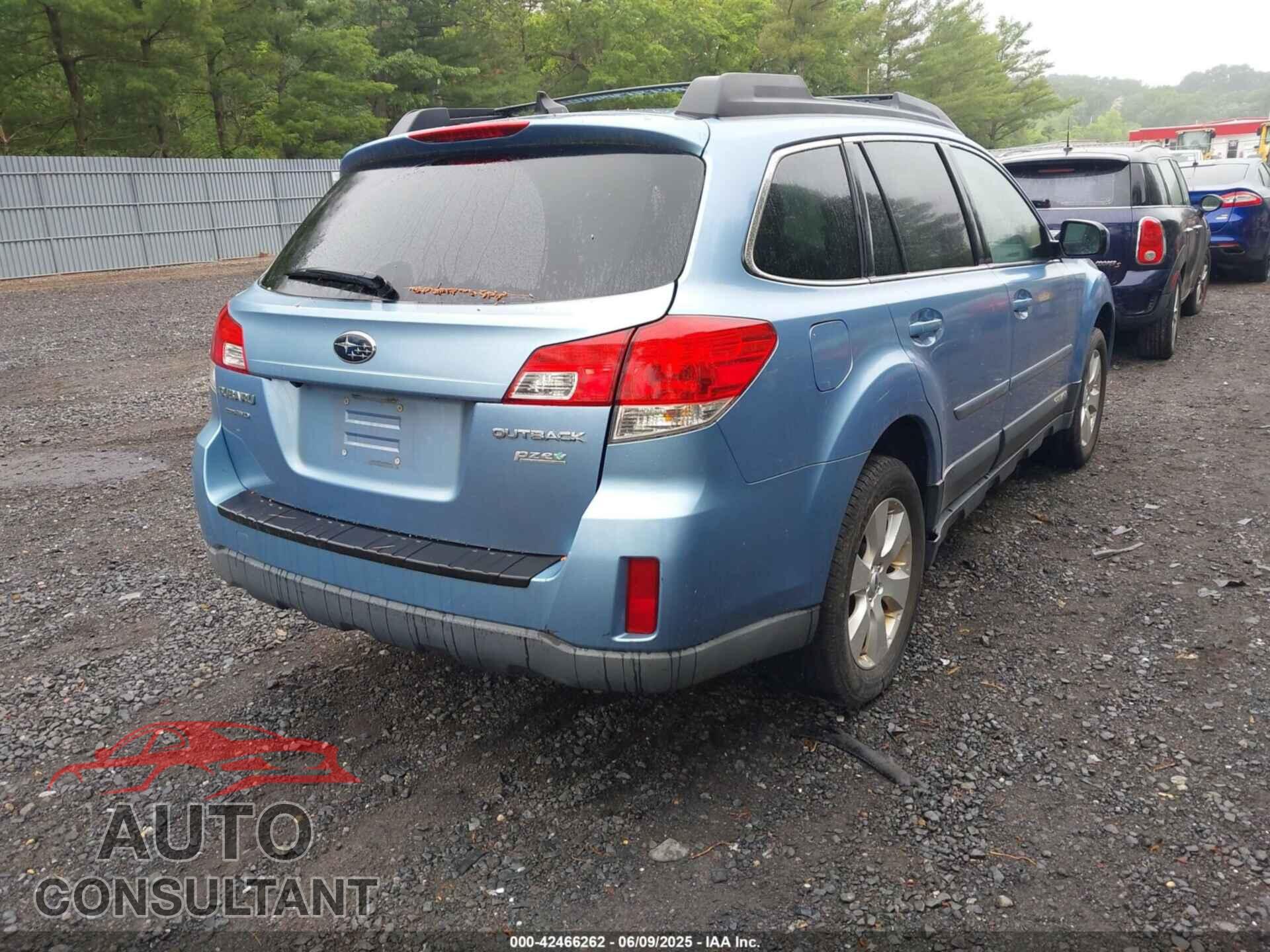 SUBARU OUTBACK 2012 - 4S4BRBLC3C3230422