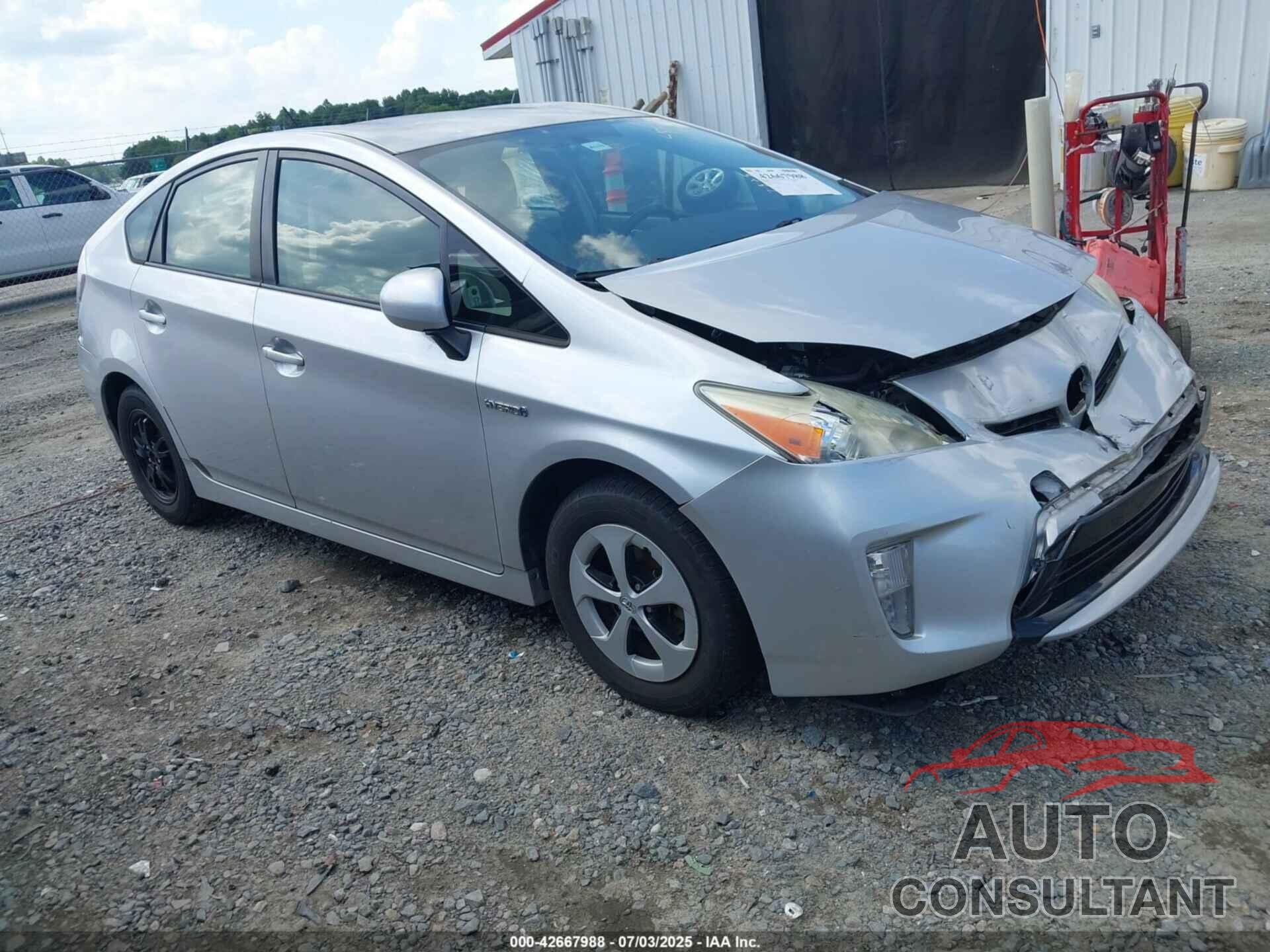 TOYOTA PRIUS 2012 - JTDKN3DU1C5390512