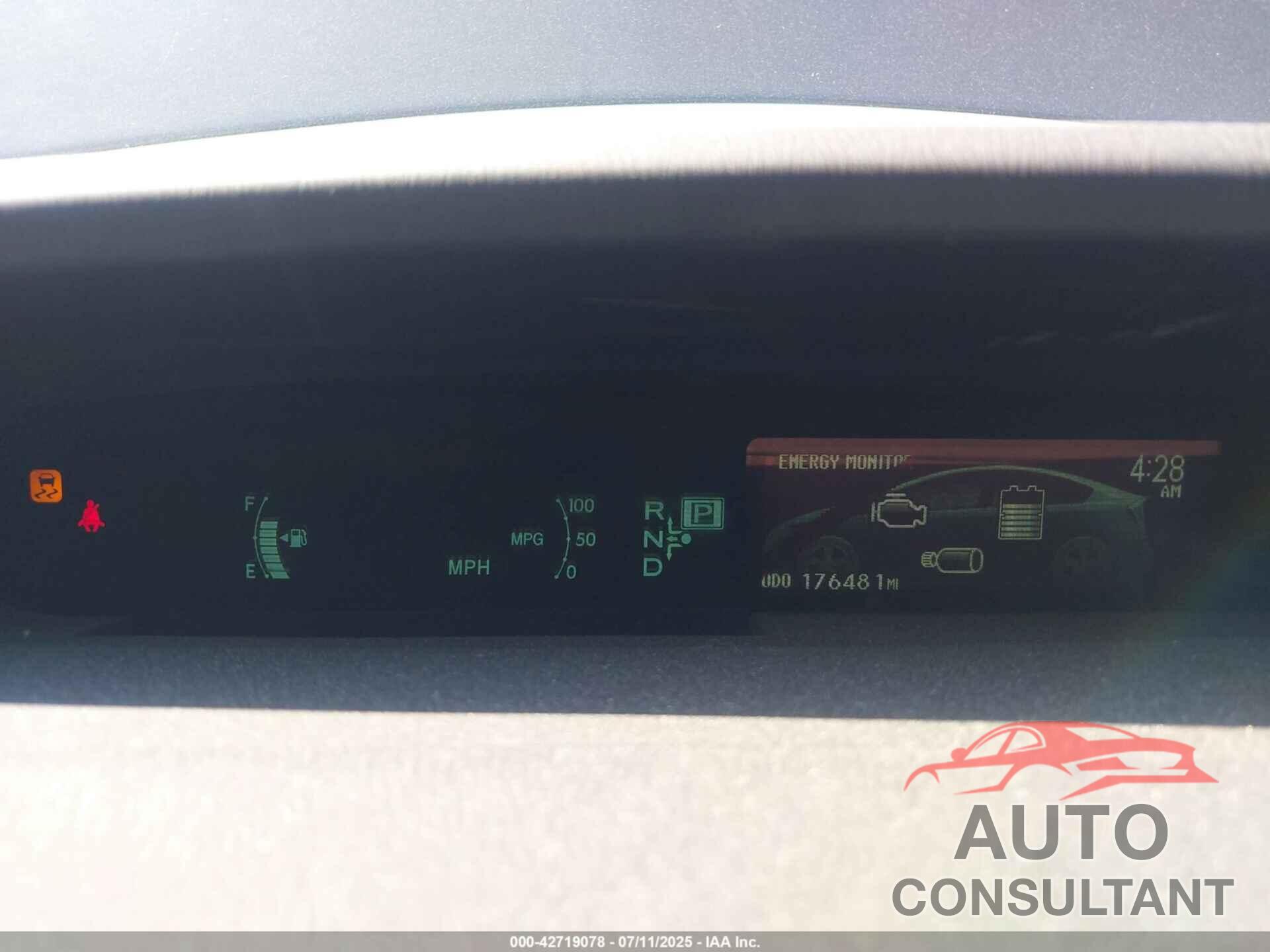 TOYOTA PRIUS 2015 - JTDKN3DU2F0424782