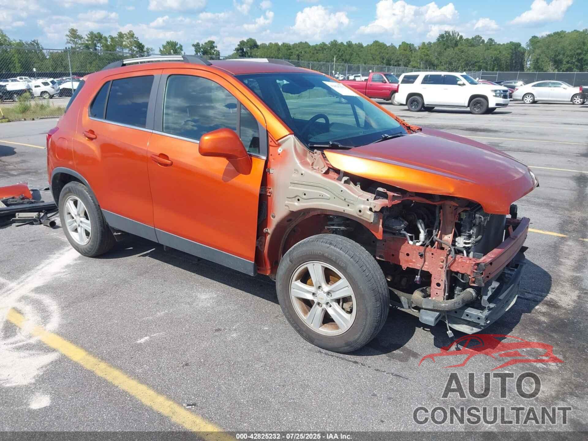 CHEVROLET TRAX 2015 - KL7CJLSB2FB229056