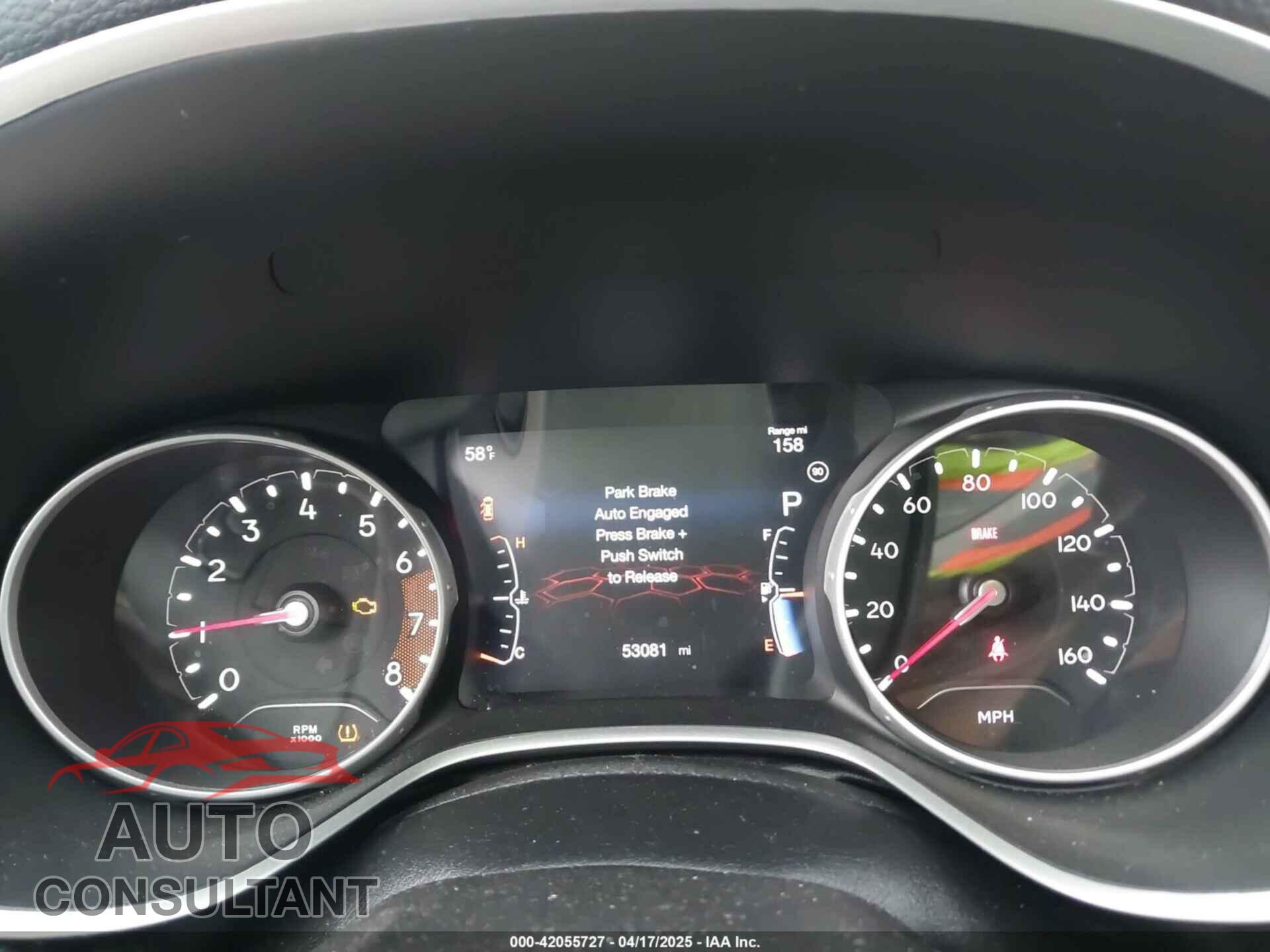 JEEP COMPASS 2020 - 3C4NJDCB0LT128043