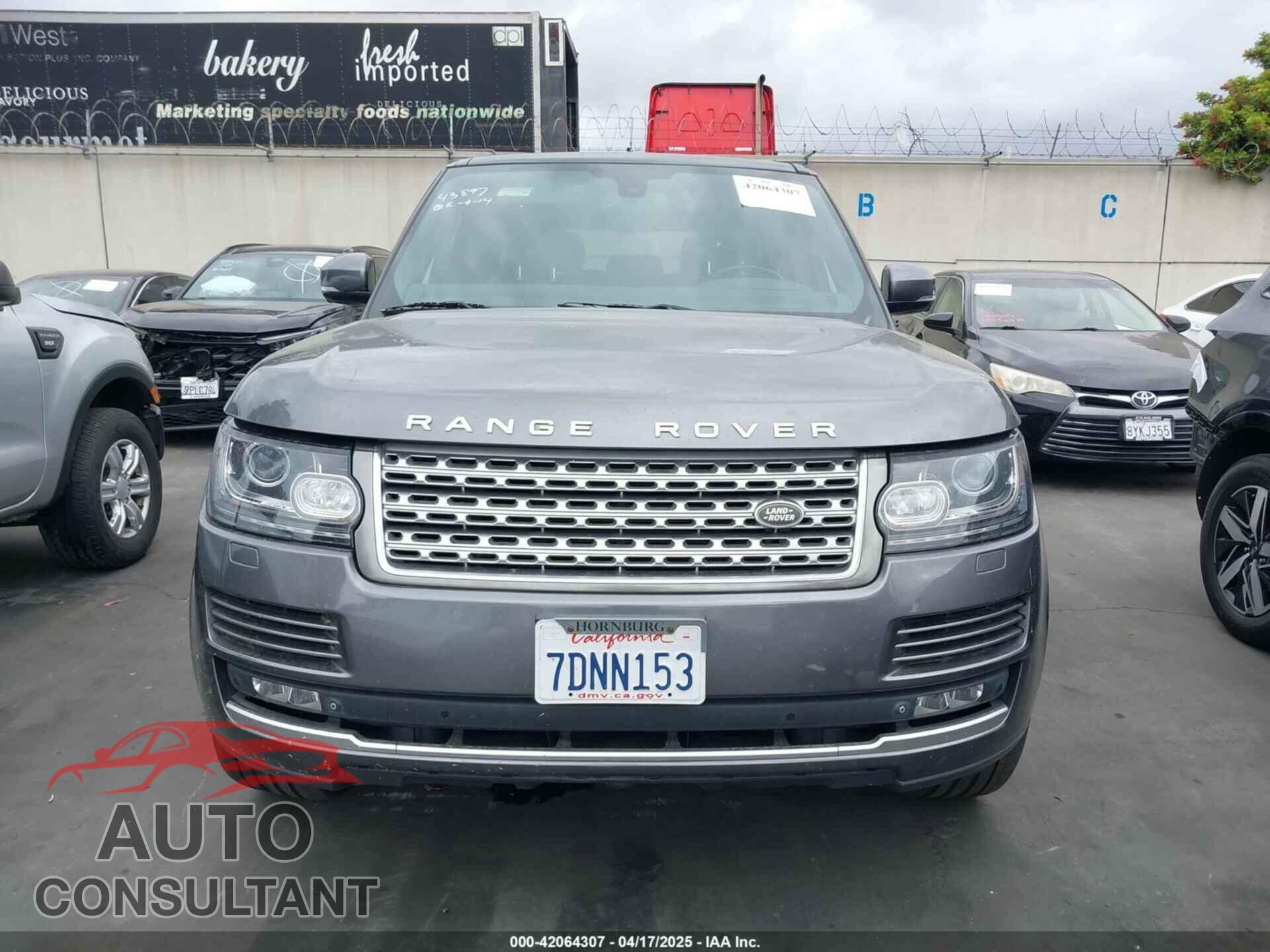 LAND ROVER RANGE ROVER 2014 - SALGS2EF9EA149261