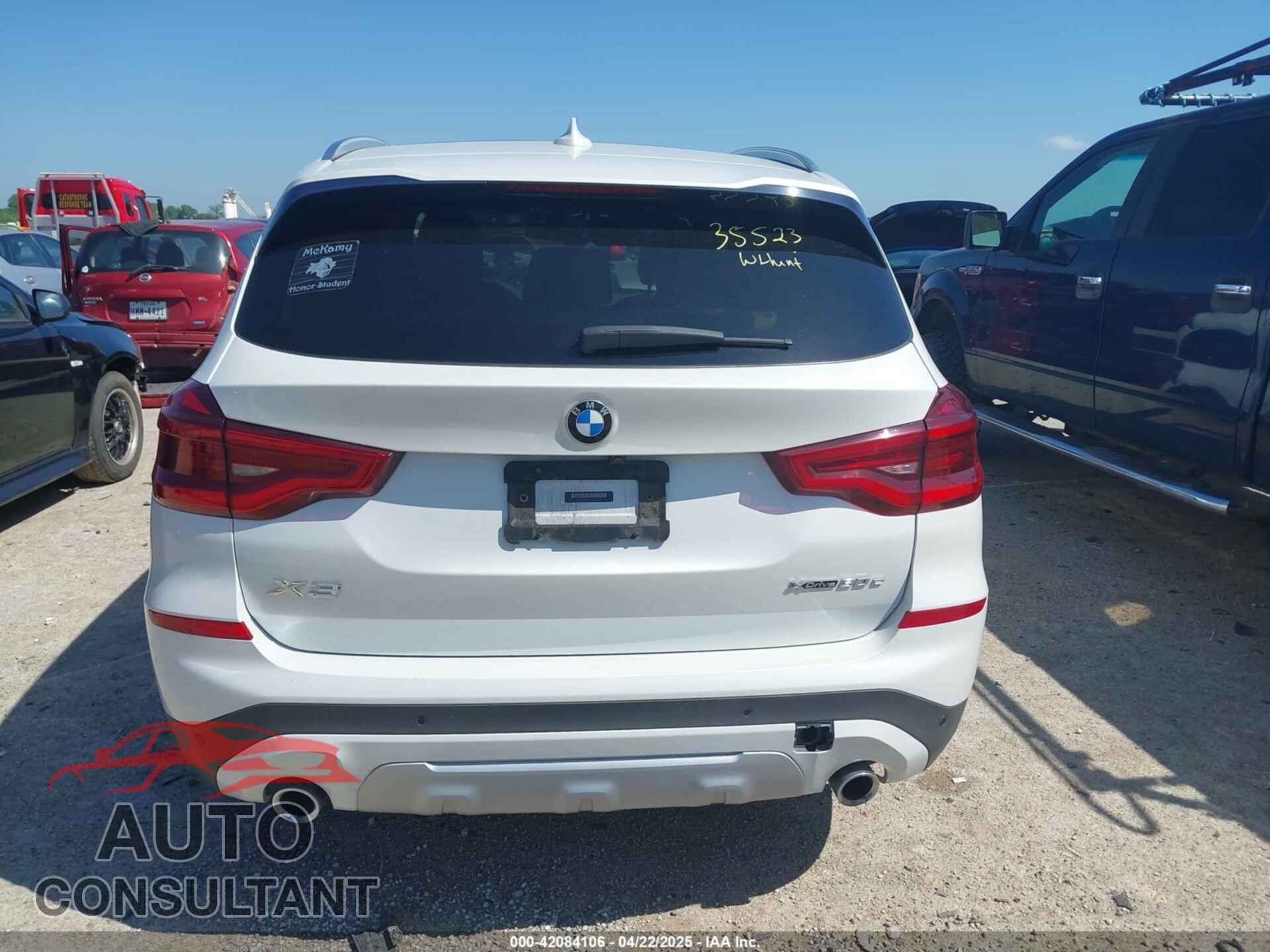 BMW X3 PHEV 2021 - 5UXTS1C02M9F71923