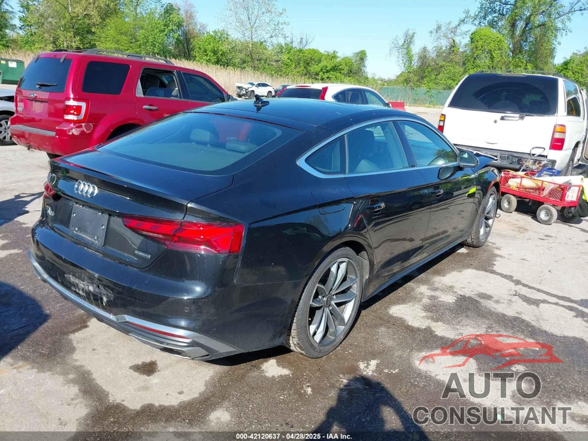 AUDI A5 SPORTBACK 2022 - WAUFACF5XNA015812