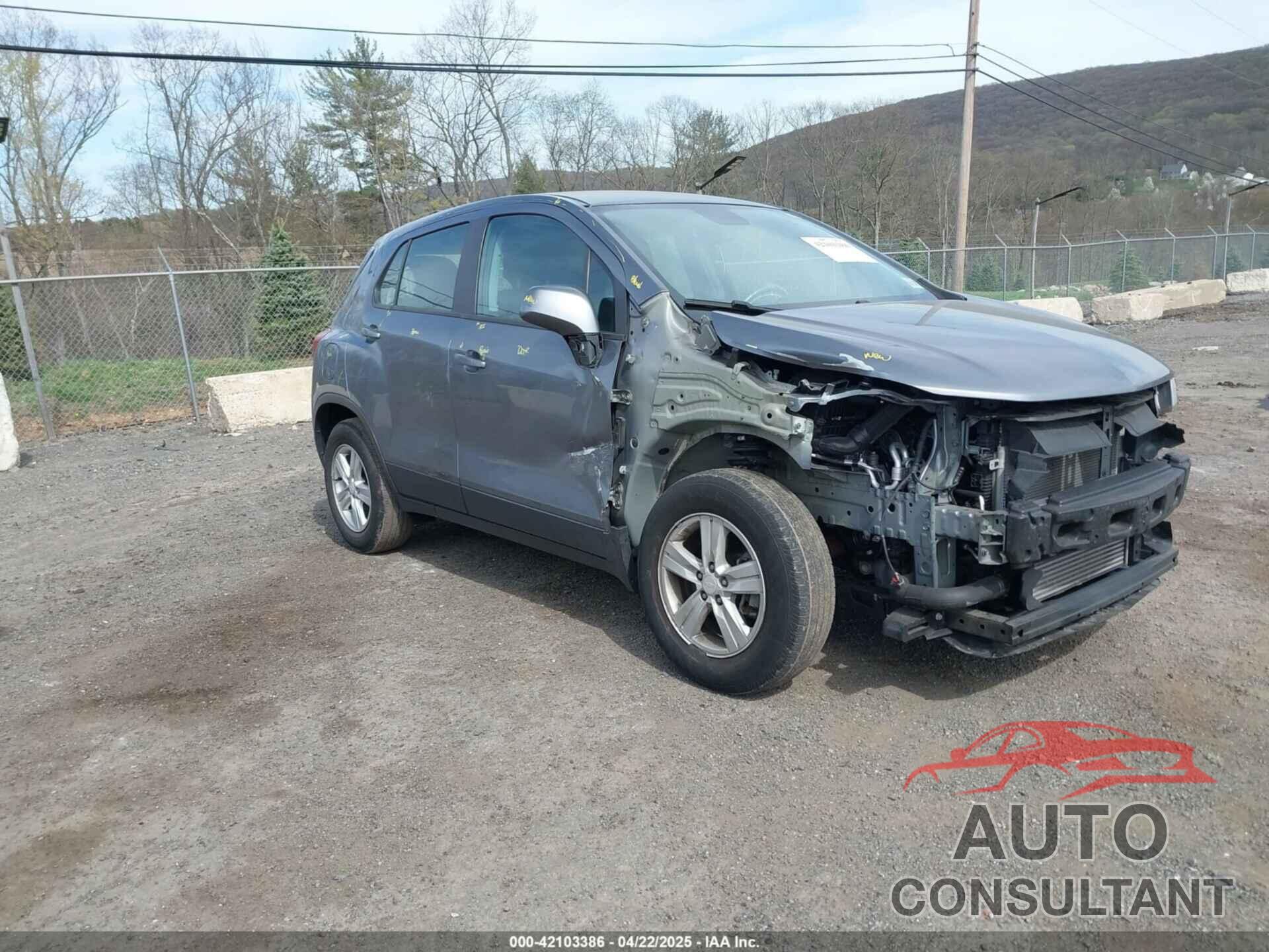 CHEVROLET TRAX 2020 - 3GNCJKSB2LL326823