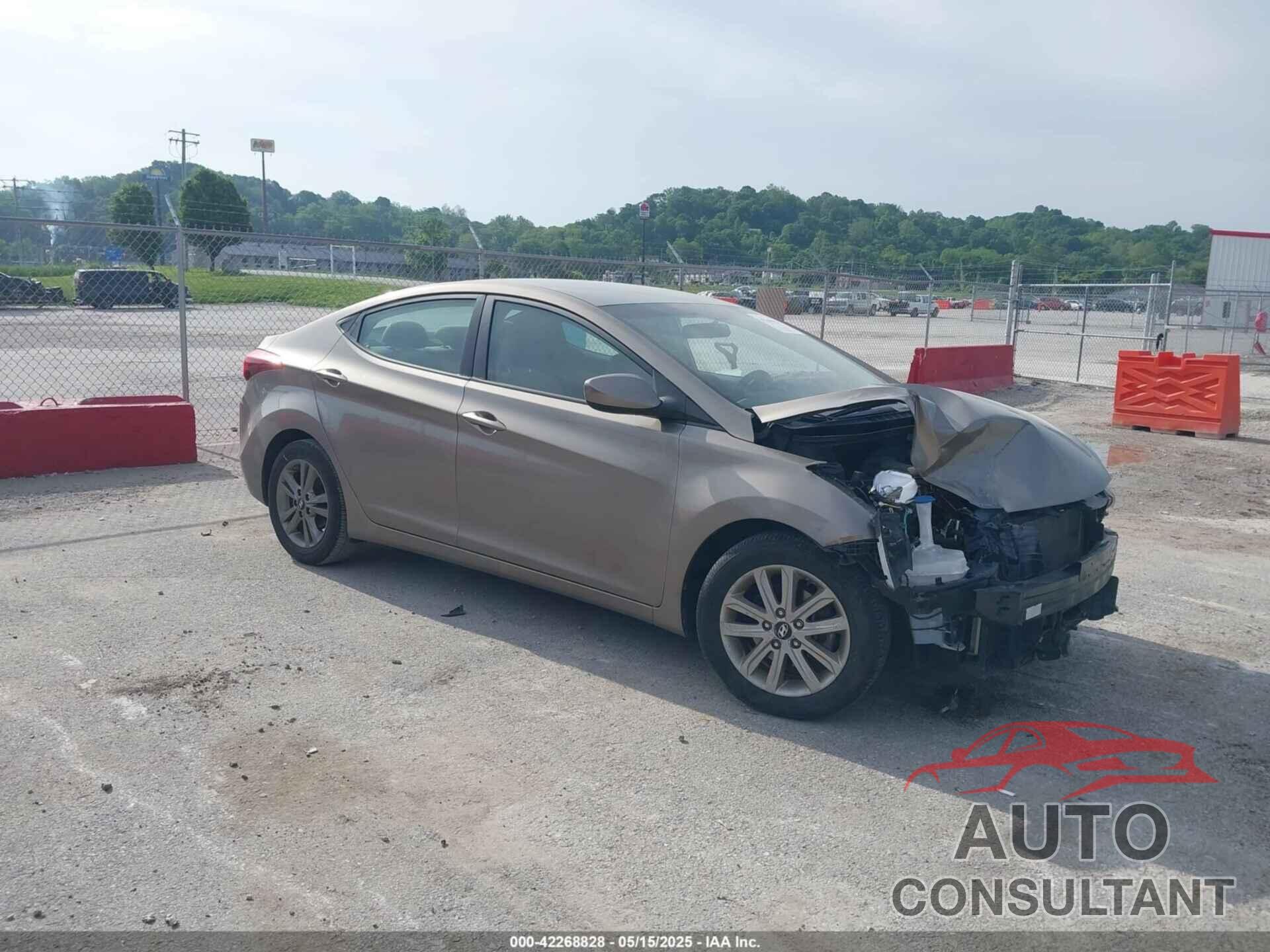 HYUNDAI ELANTRA 2016 - 5NPDH4AE8GH776014