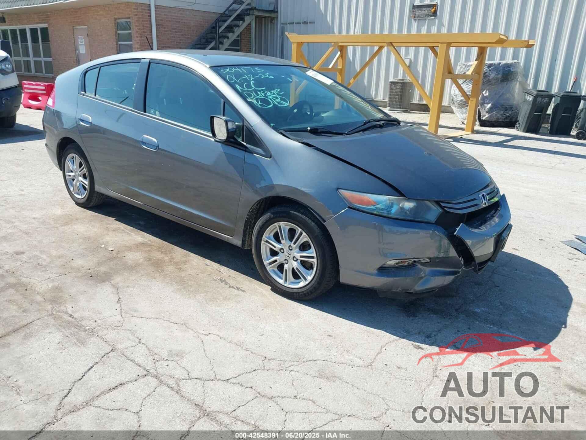 HONDA INSIGHT 2010 - JHMZE2H73AS032533