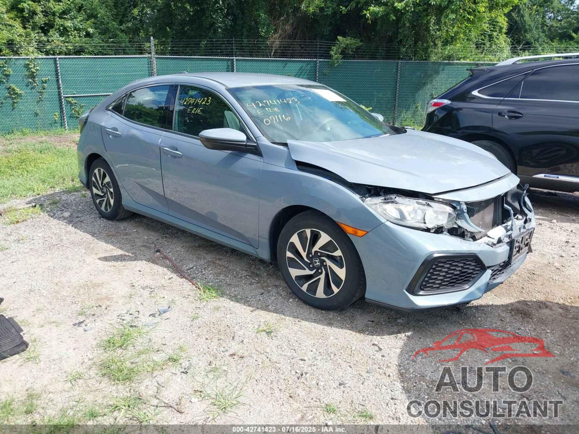 HONDA CIVIC 2017 - SHHFK7H28HU420829