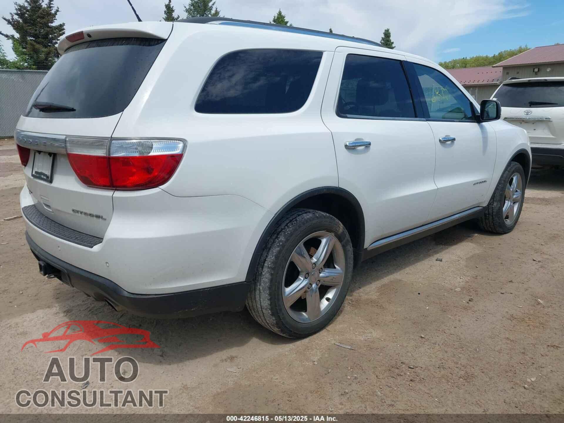 DODGE DURANGO 2013 - 1C4SDJET7DC512400