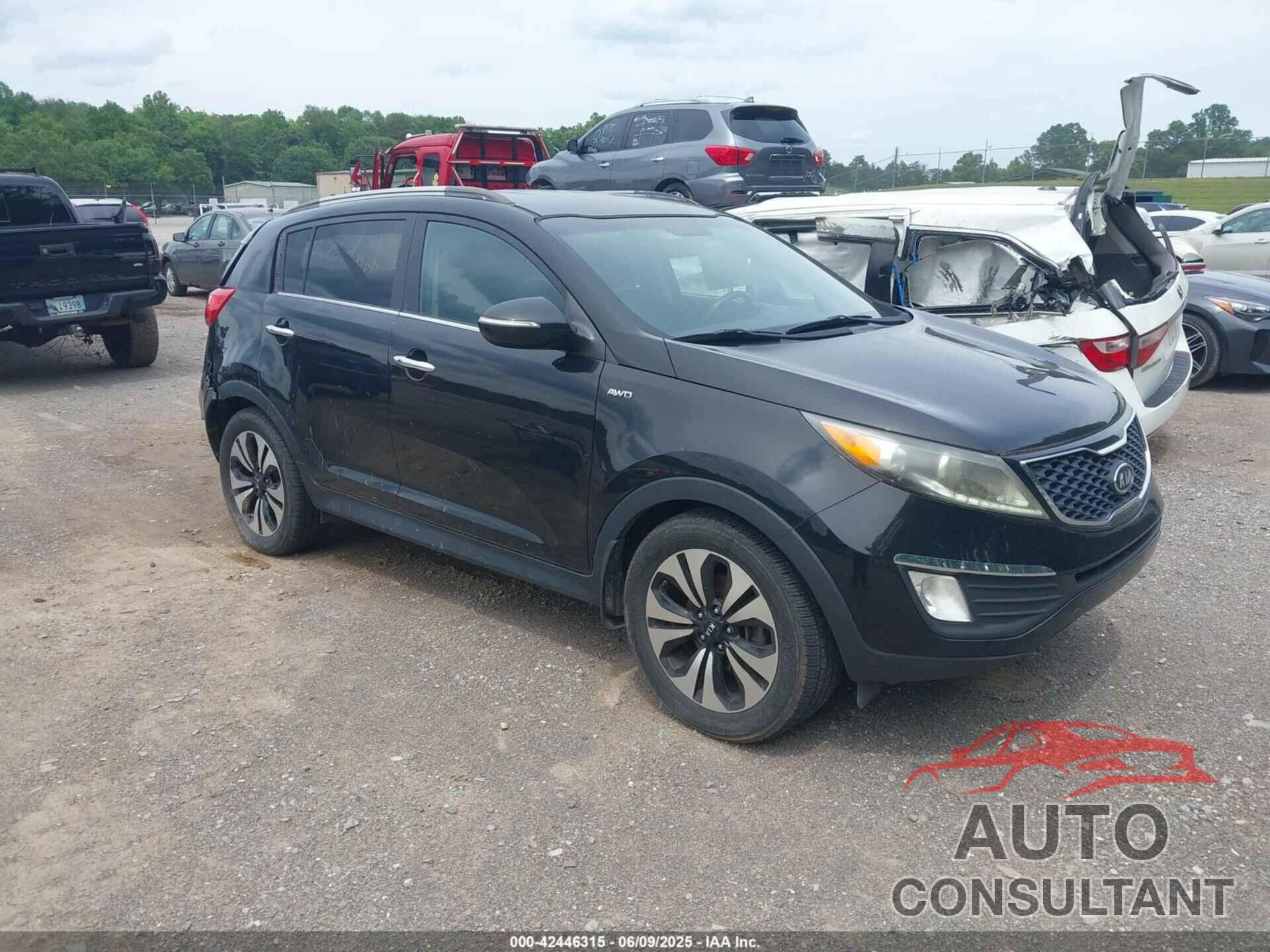 KIA SPORTAGE 2012 - KNDPCCA6XC7195367