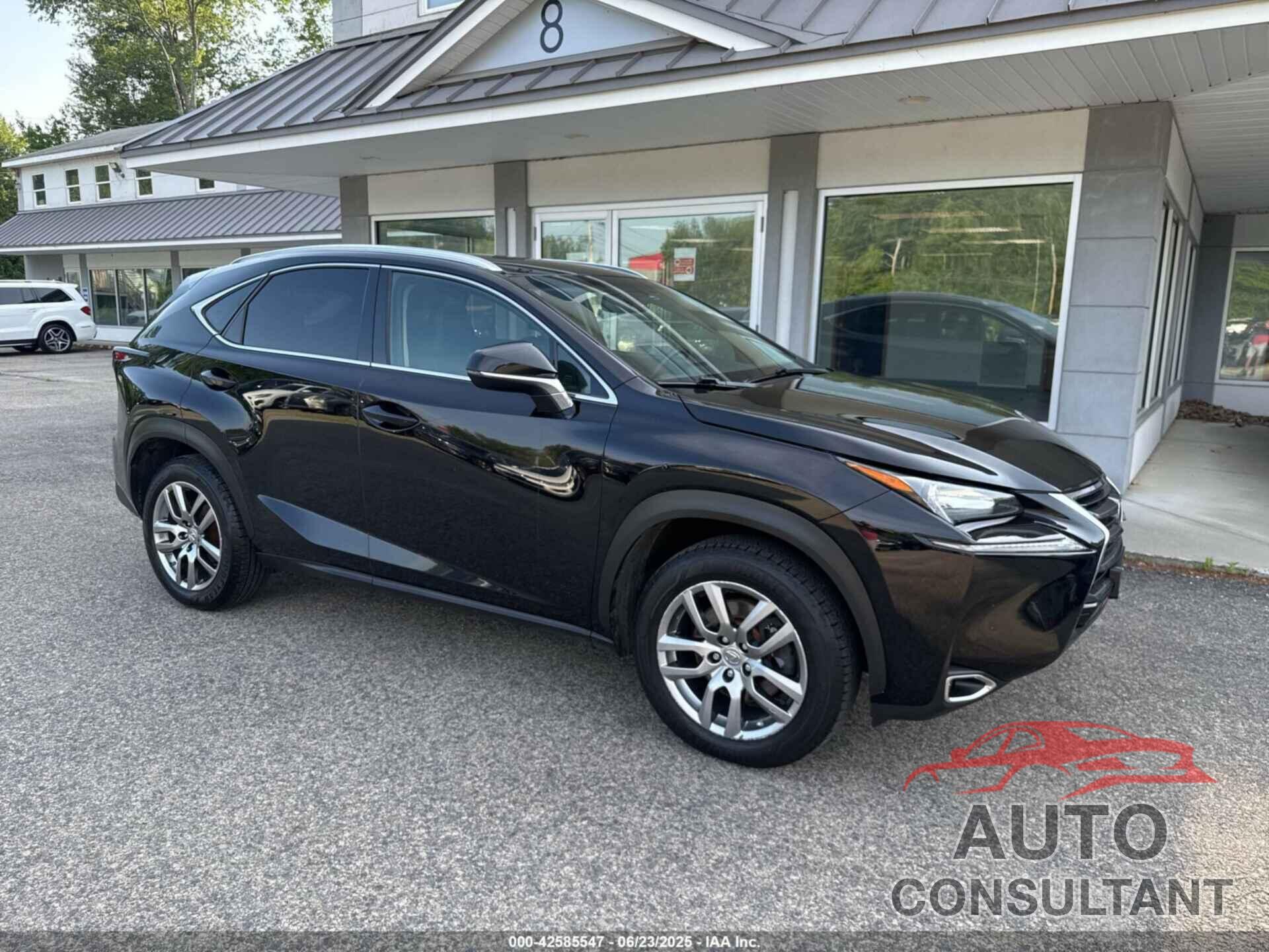 LEXUS NX 2015 - JTJBARBZ9F2021168