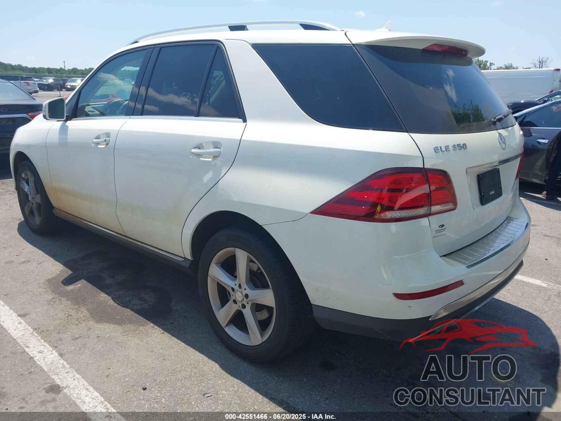 MERCEDES-BENZ GLE 350 2016 - 4JGDA5HB4GA791778