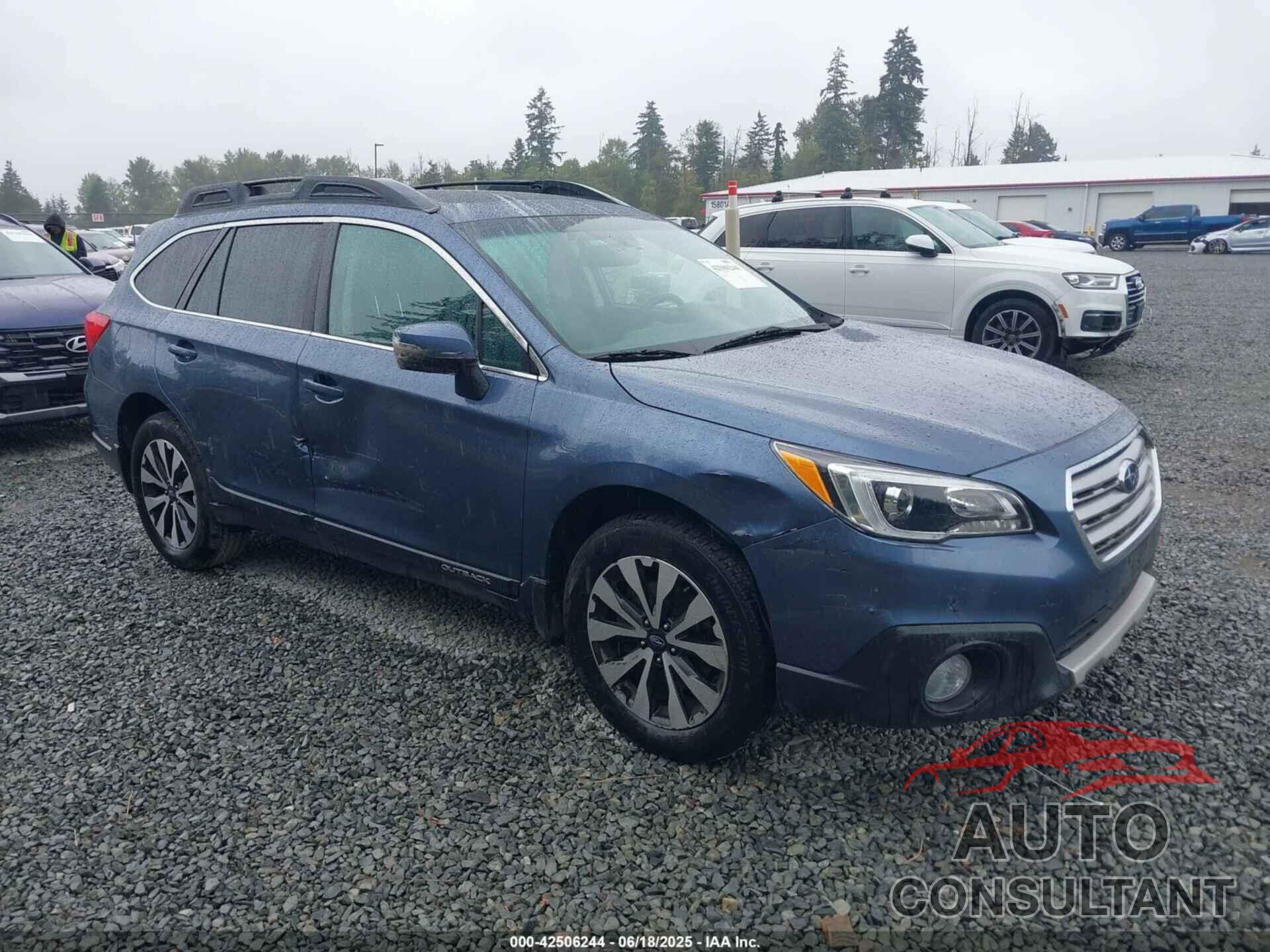 SUBARU OUTBACK 2015 - 4S4BSANC4F3307458