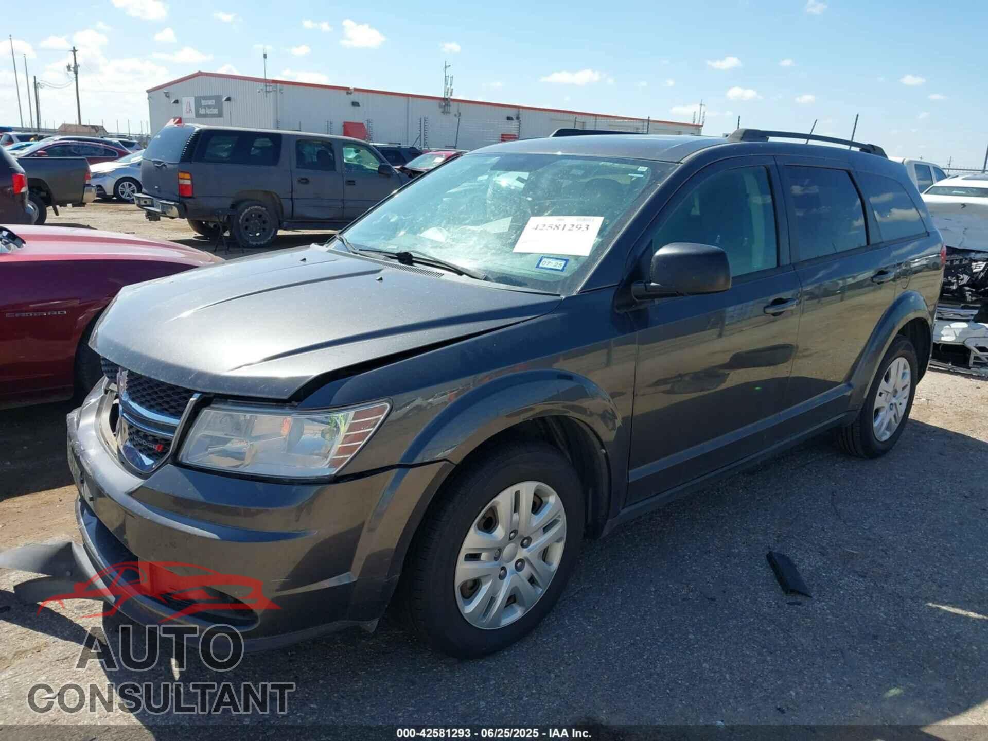 DODGE JOURNEY 2017 - 3C4PDCAB9HT527313