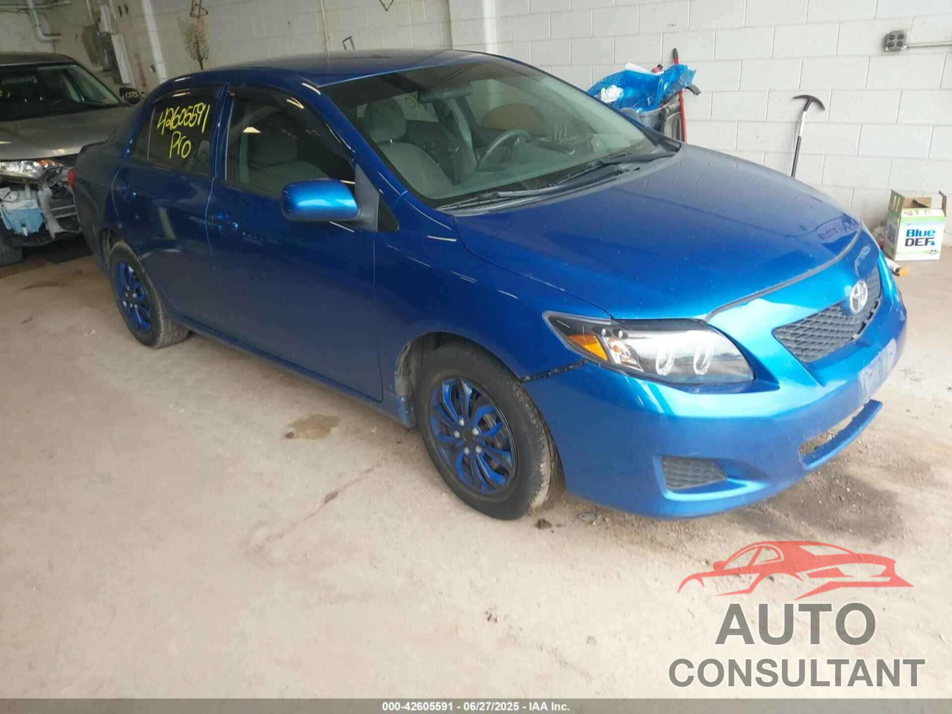TOYOTA COROLLA 2010 - 1NXBU4EE5AZ183362
