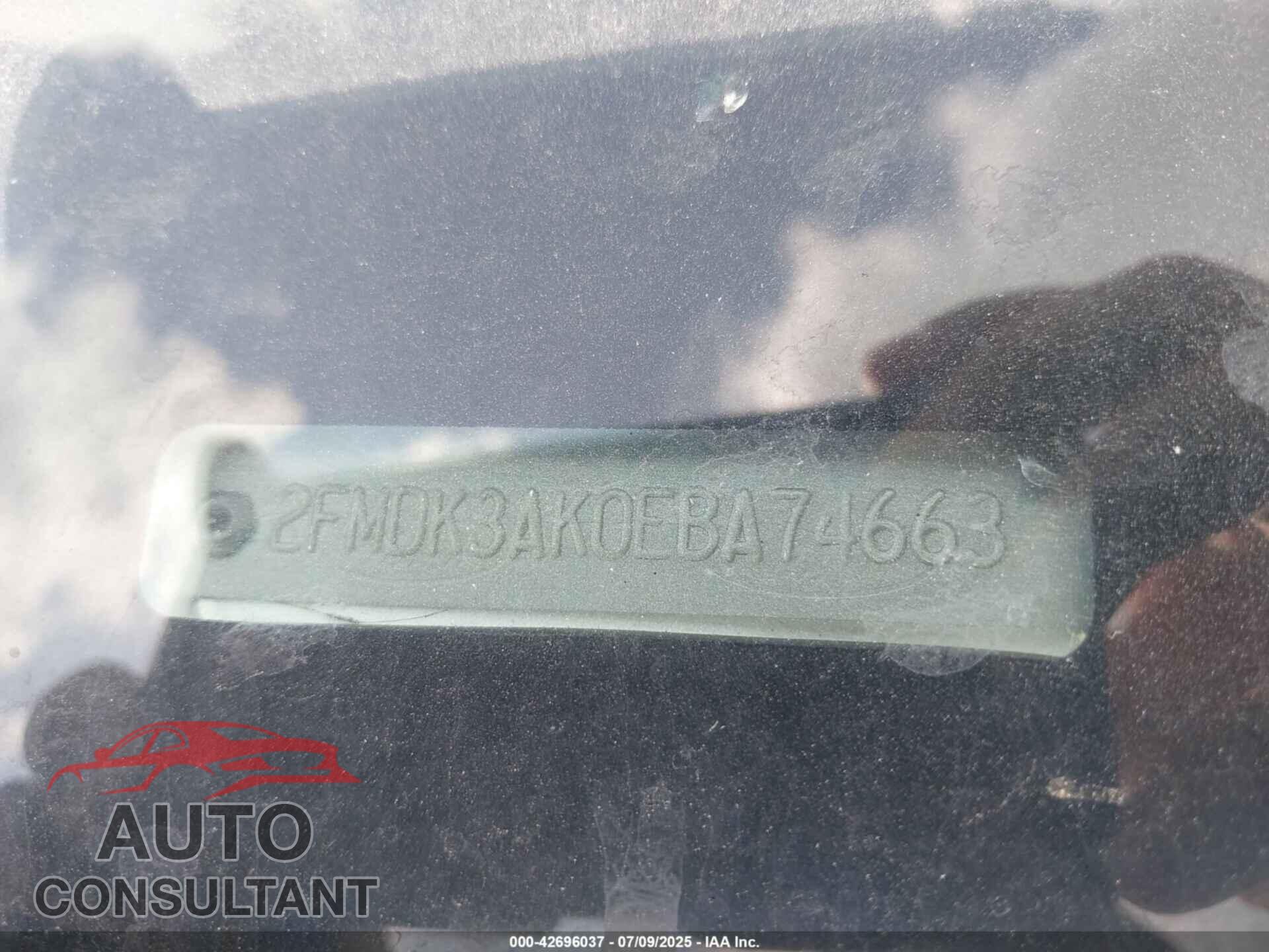 FORD EDGE 2014 - 2FMDK3AK0EBA74663