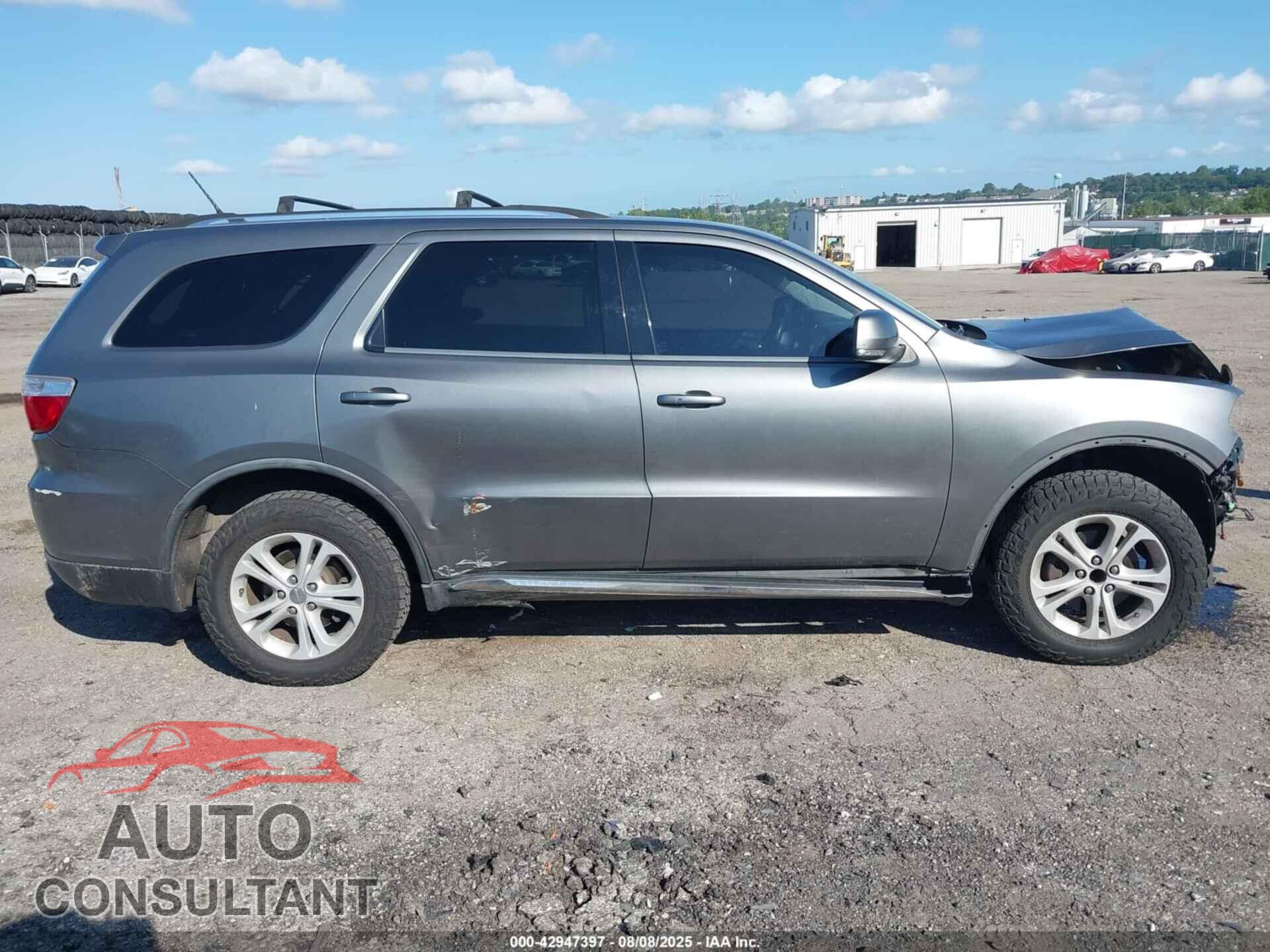 DODGE DURANGO 2011 - 1D4RD4GGXBC720352