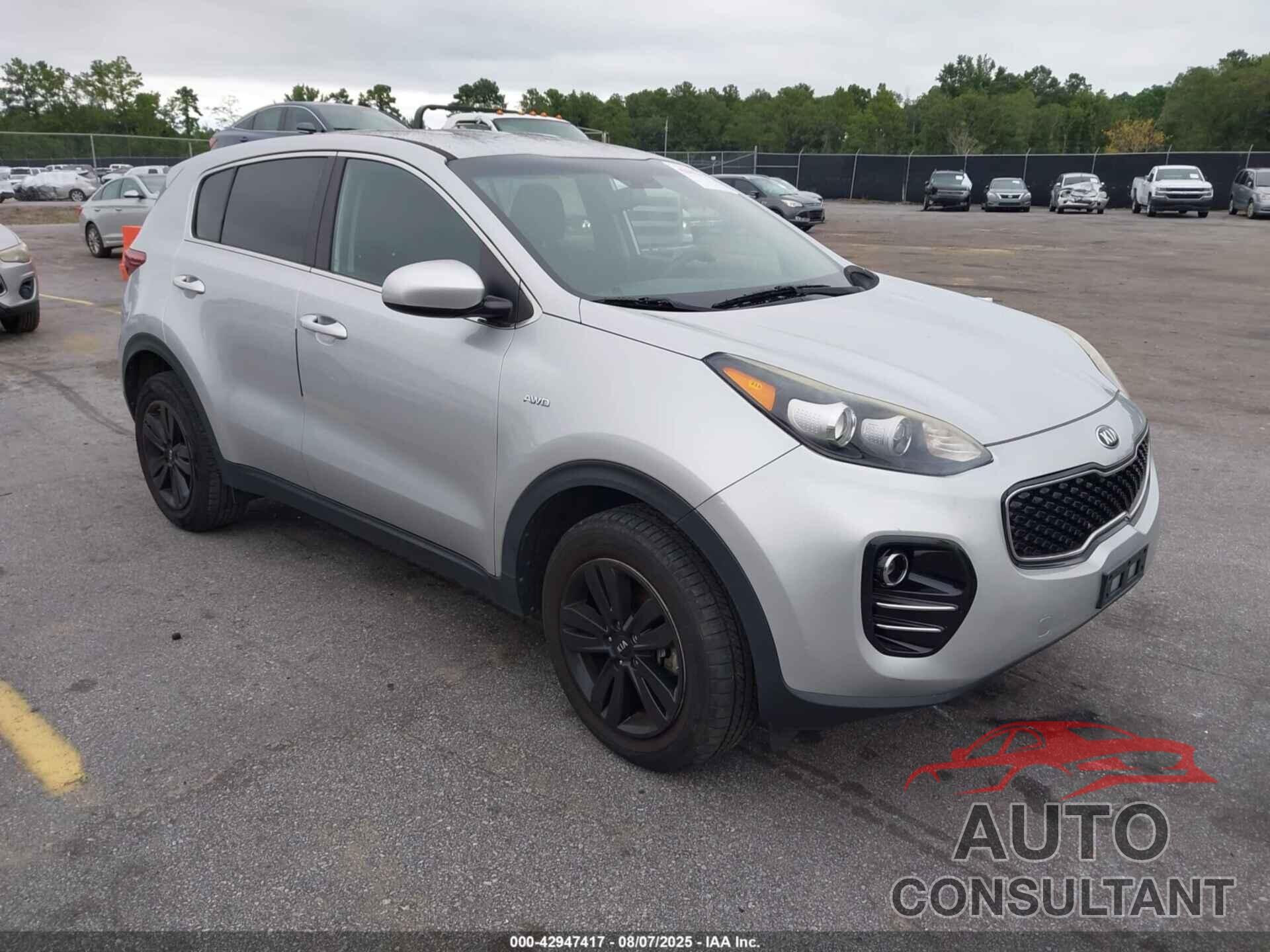 KIA SPORTAGE 2017 - KNDPMCAC9H7143223