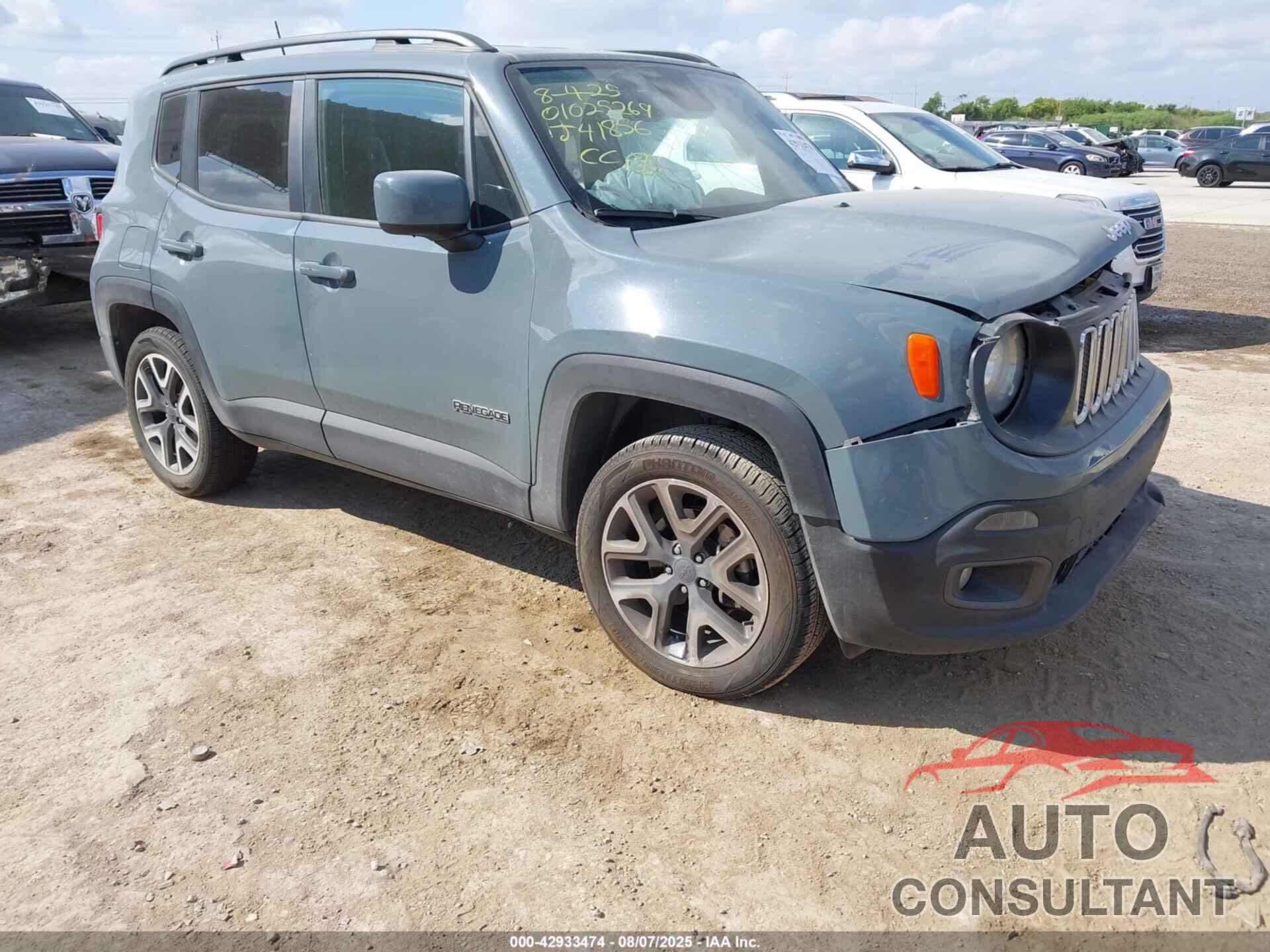 JEEP RENEGADE 2018 - ZACCJBBB9JPJ41856